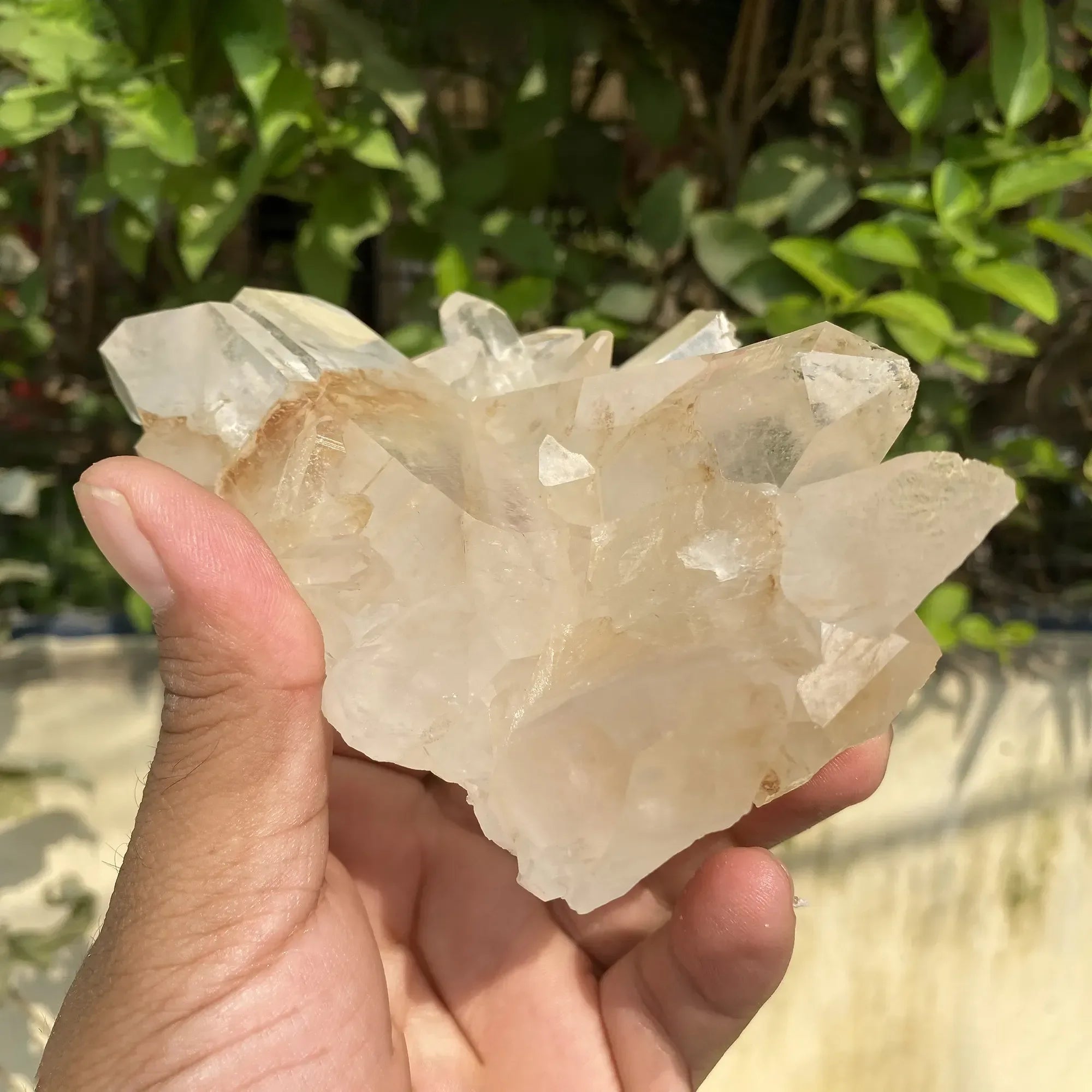 Natural Himalayan White Quartz Cluster 405g Himalayan Quartz