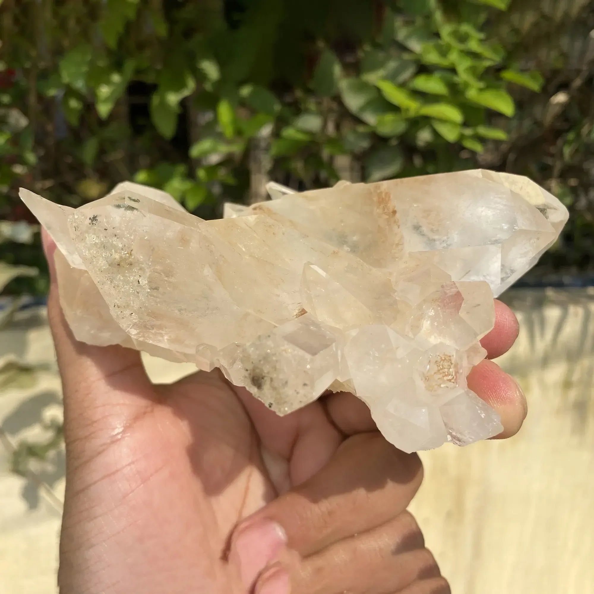 Natural Himalayan White Quartz Cluster 405g Himalayan Quartz