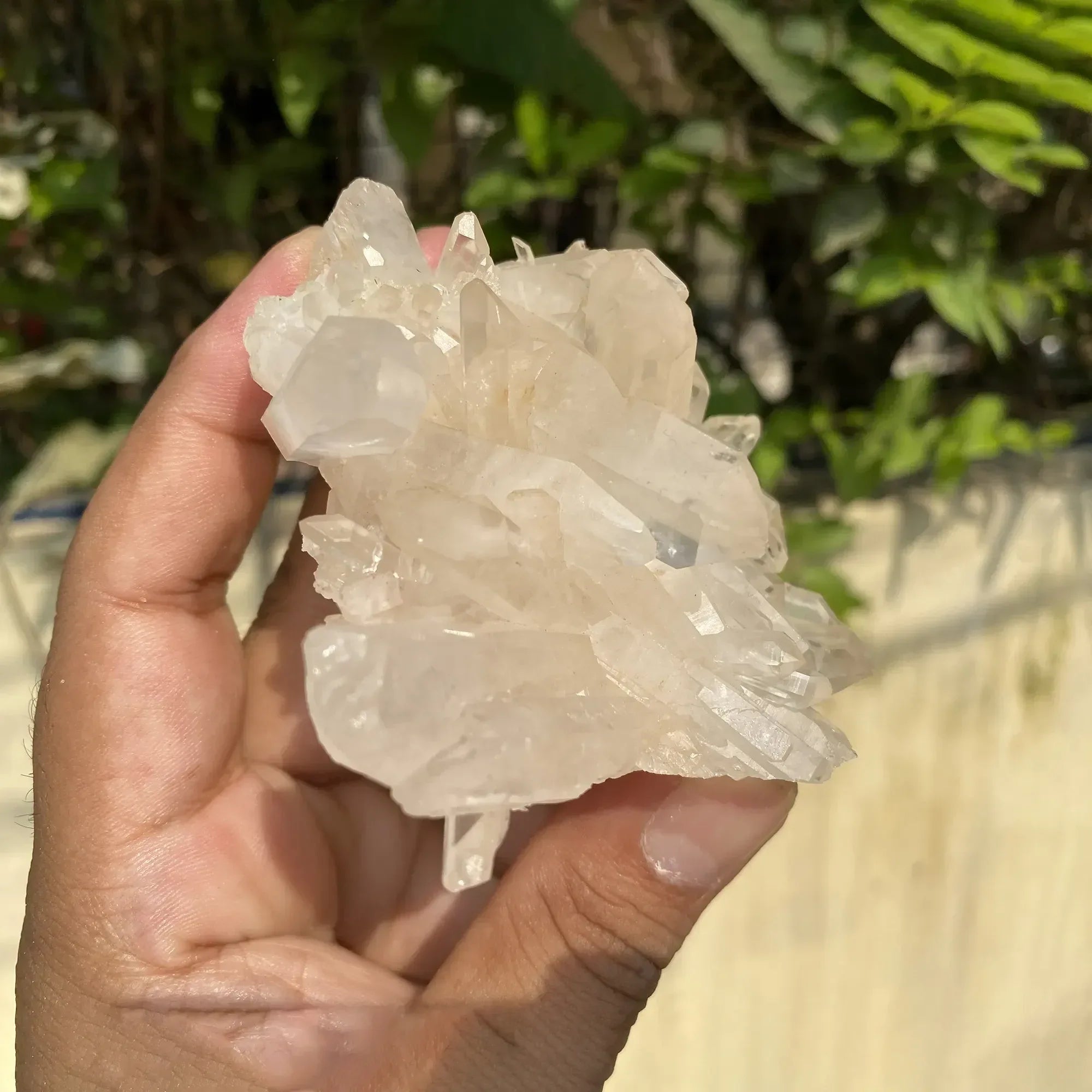 Natural Himalayan White Quartz Cluster 225g Himalayan Quartz