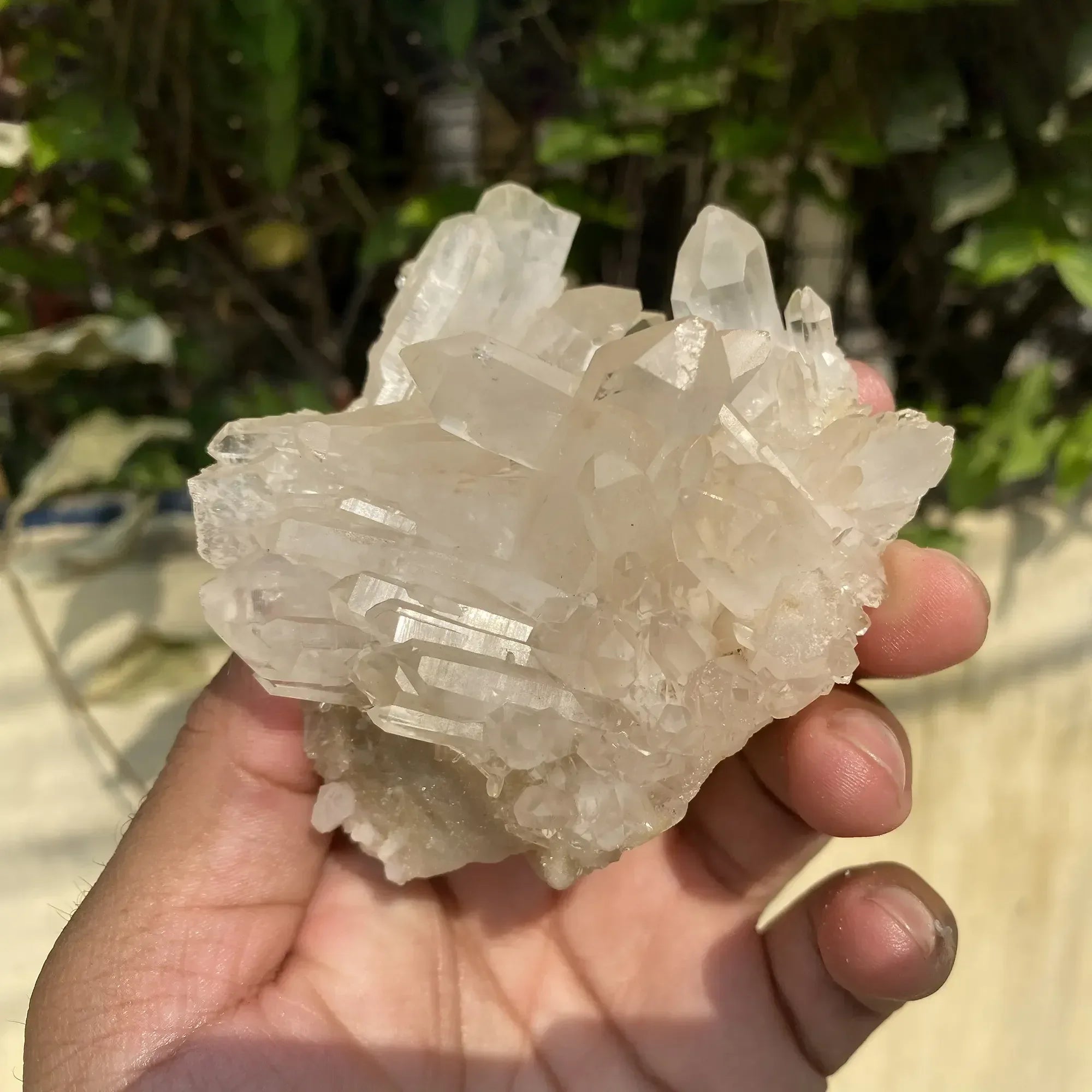 Natural Himalayan White Quartz Cluster 225g Himalayan Quartz