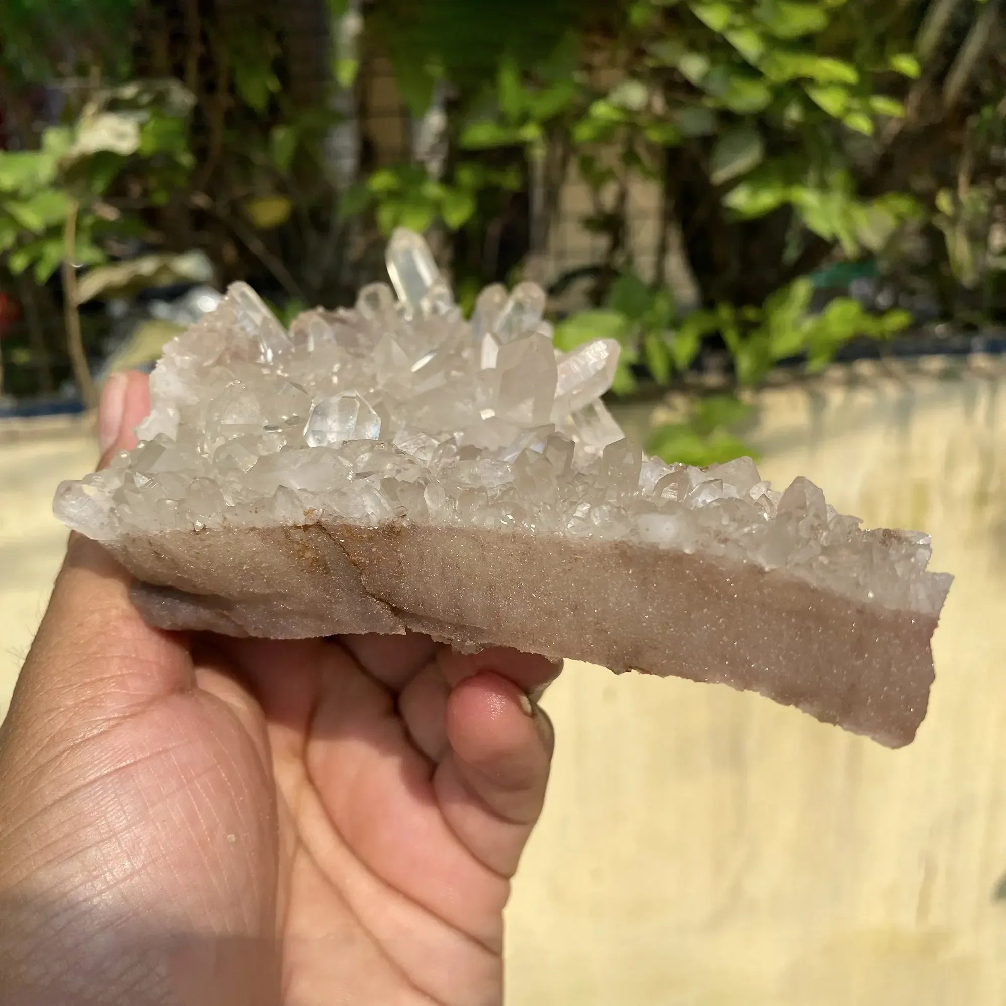 Natural Himalayan White Quartz Cluster 415g Himalayan Quartz