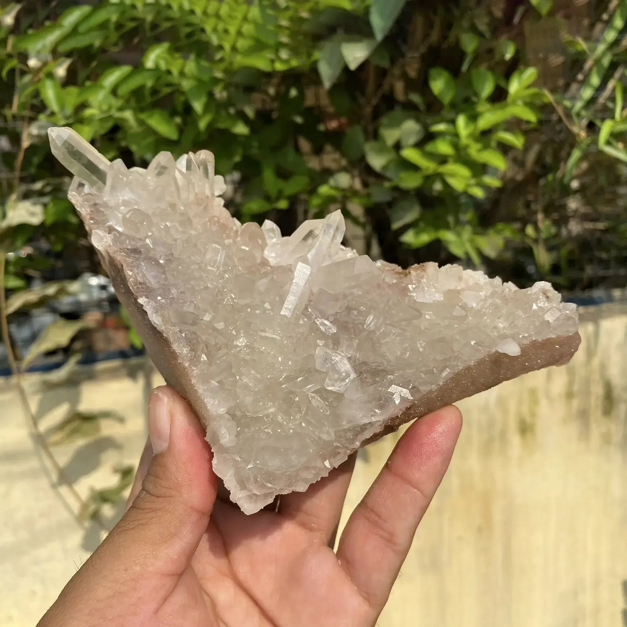 Natural Himalayan White Quartz Cluster 415g Himalayan Quartz