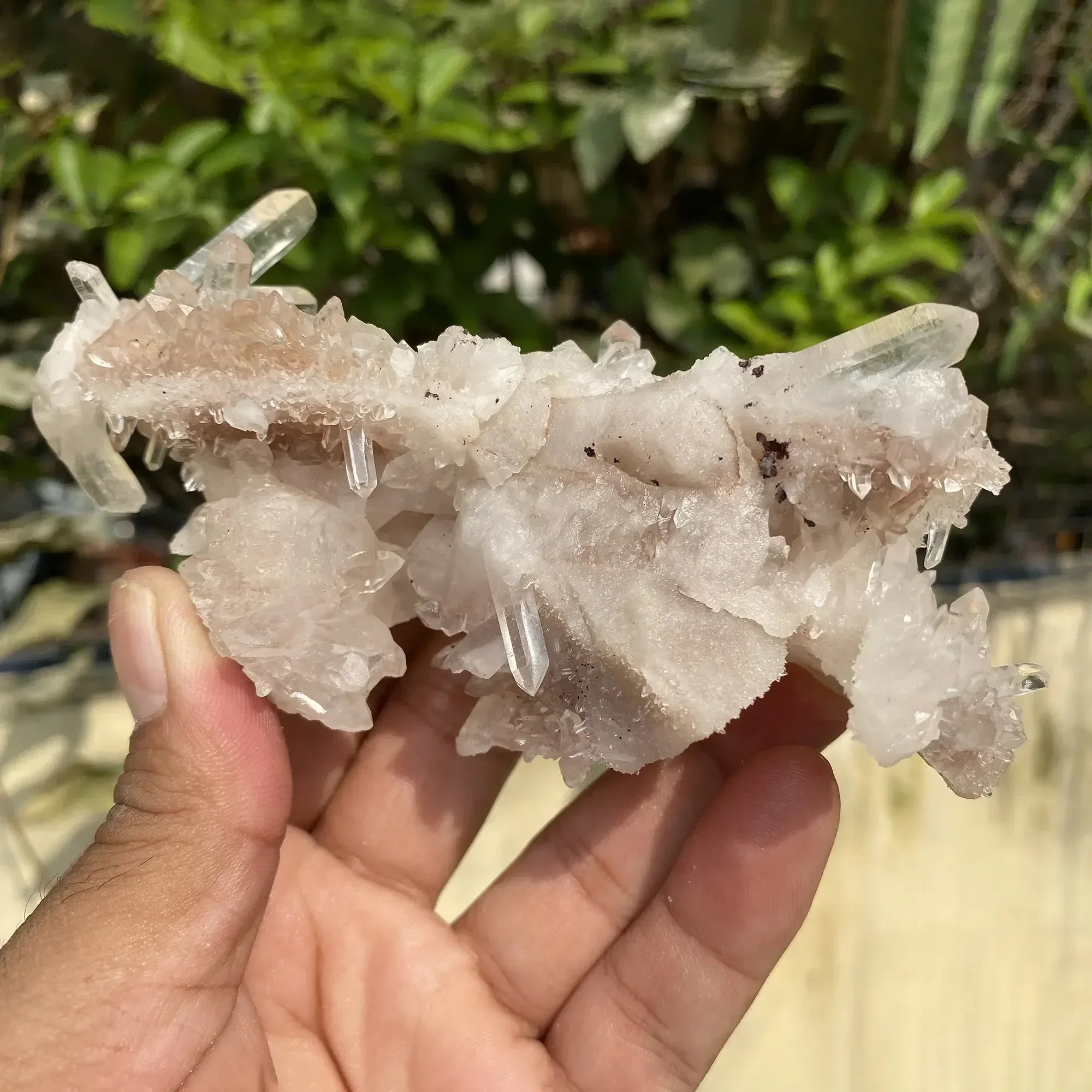 Natural Himalayan Pink Quartz Cluster 280g Himalayan Quartz