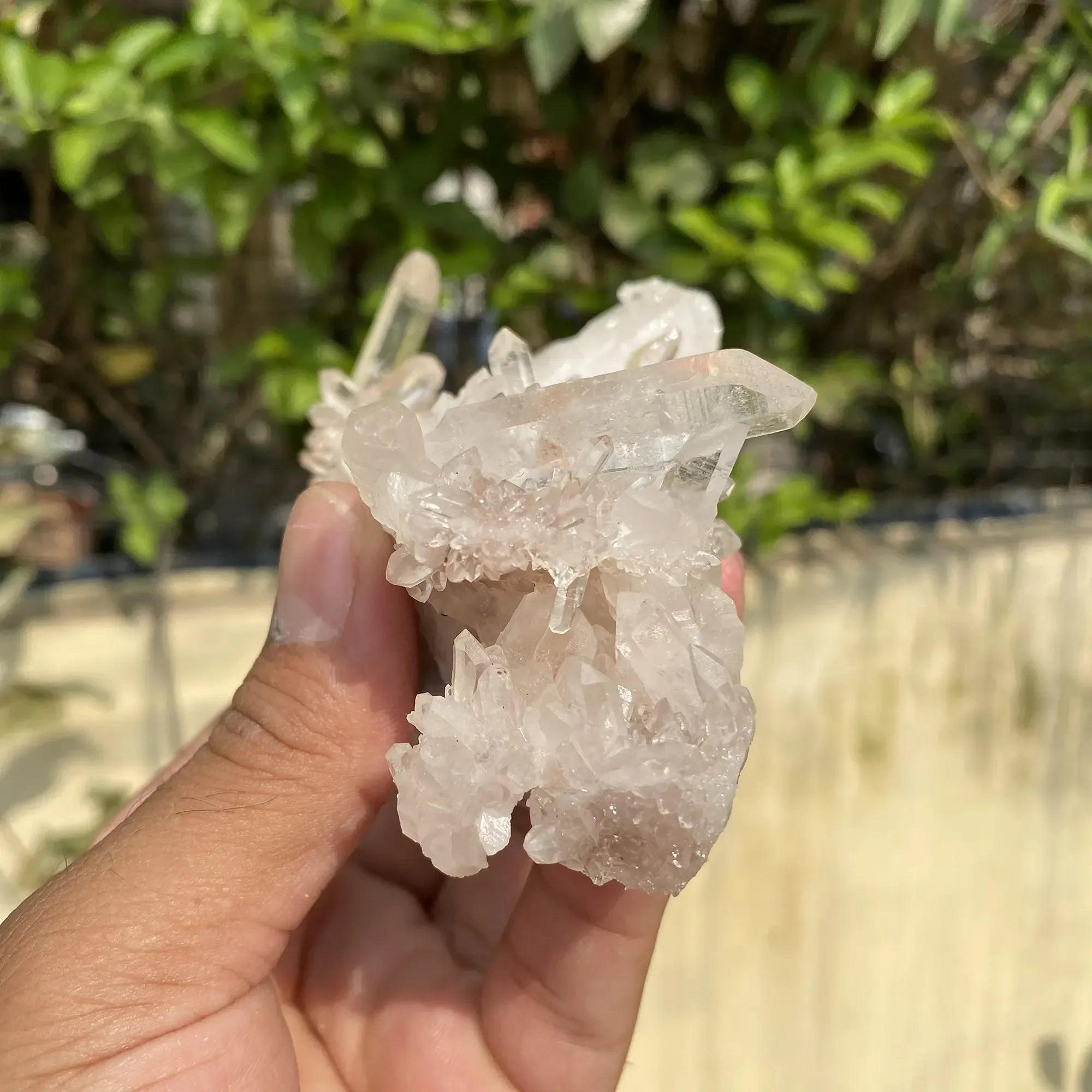 Natural Himalayan Pink Quartz Cluster 280g Himalayan Quartz