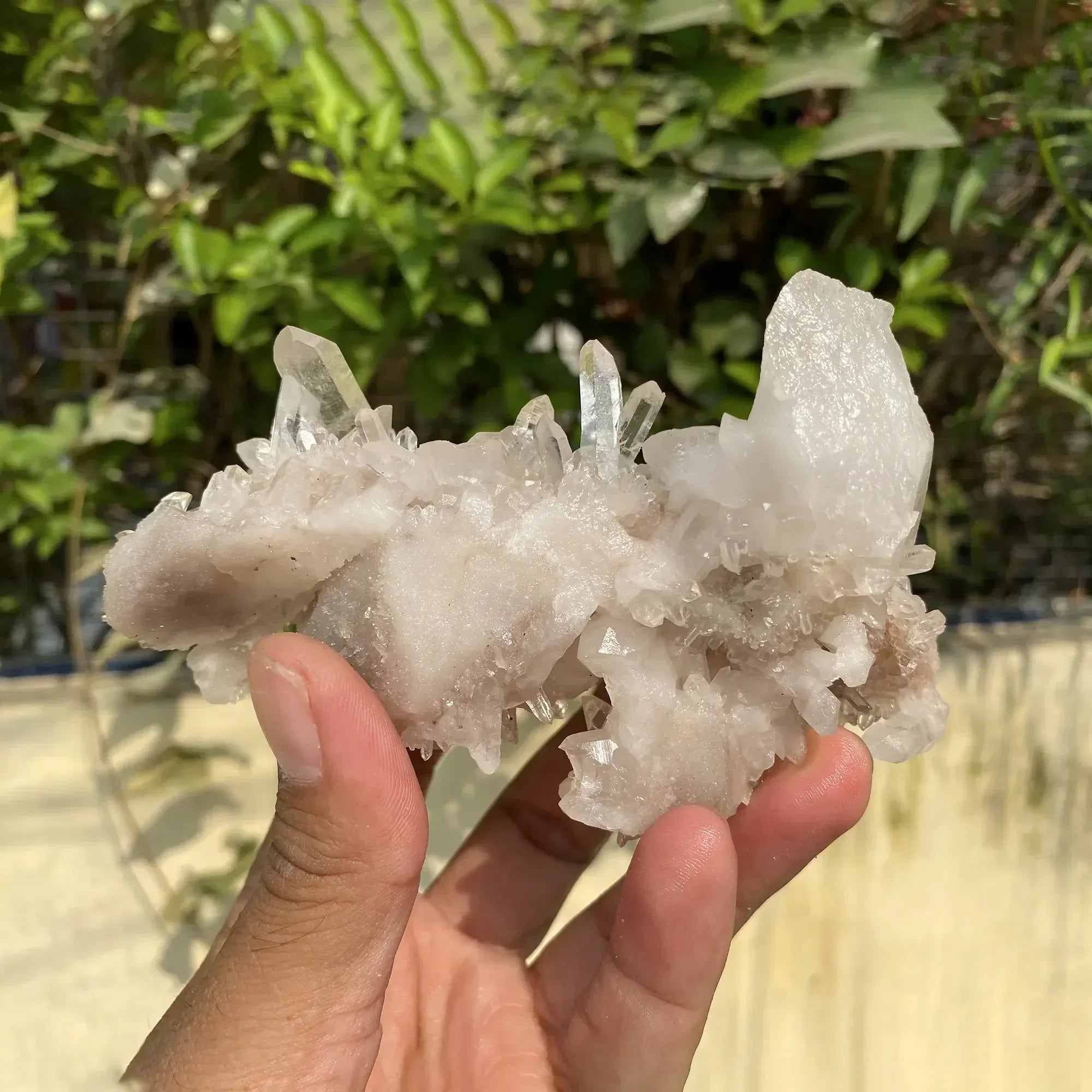 Natural Himalayan Pink Quartz Cluster 280g Himalayan Quartz