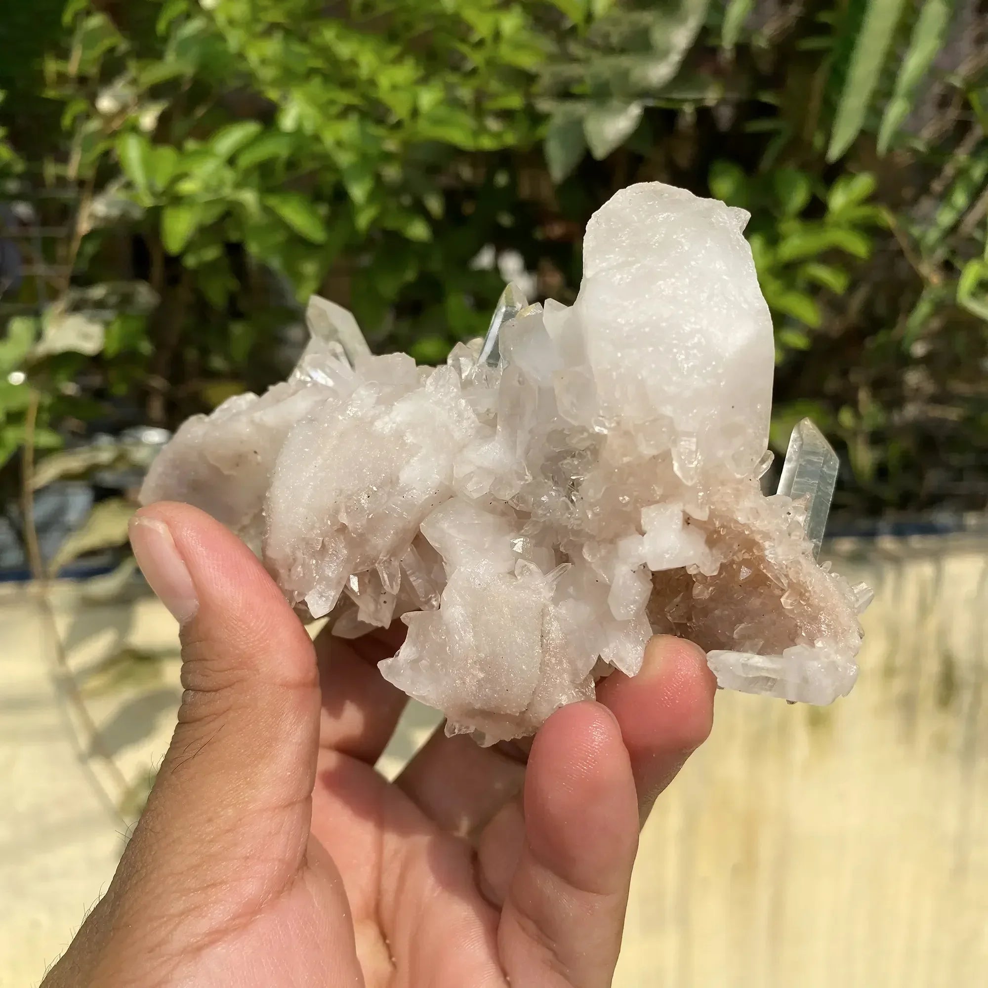 Natural Himalayan Pink Quartz Cluster 280g Himalayan Quartz