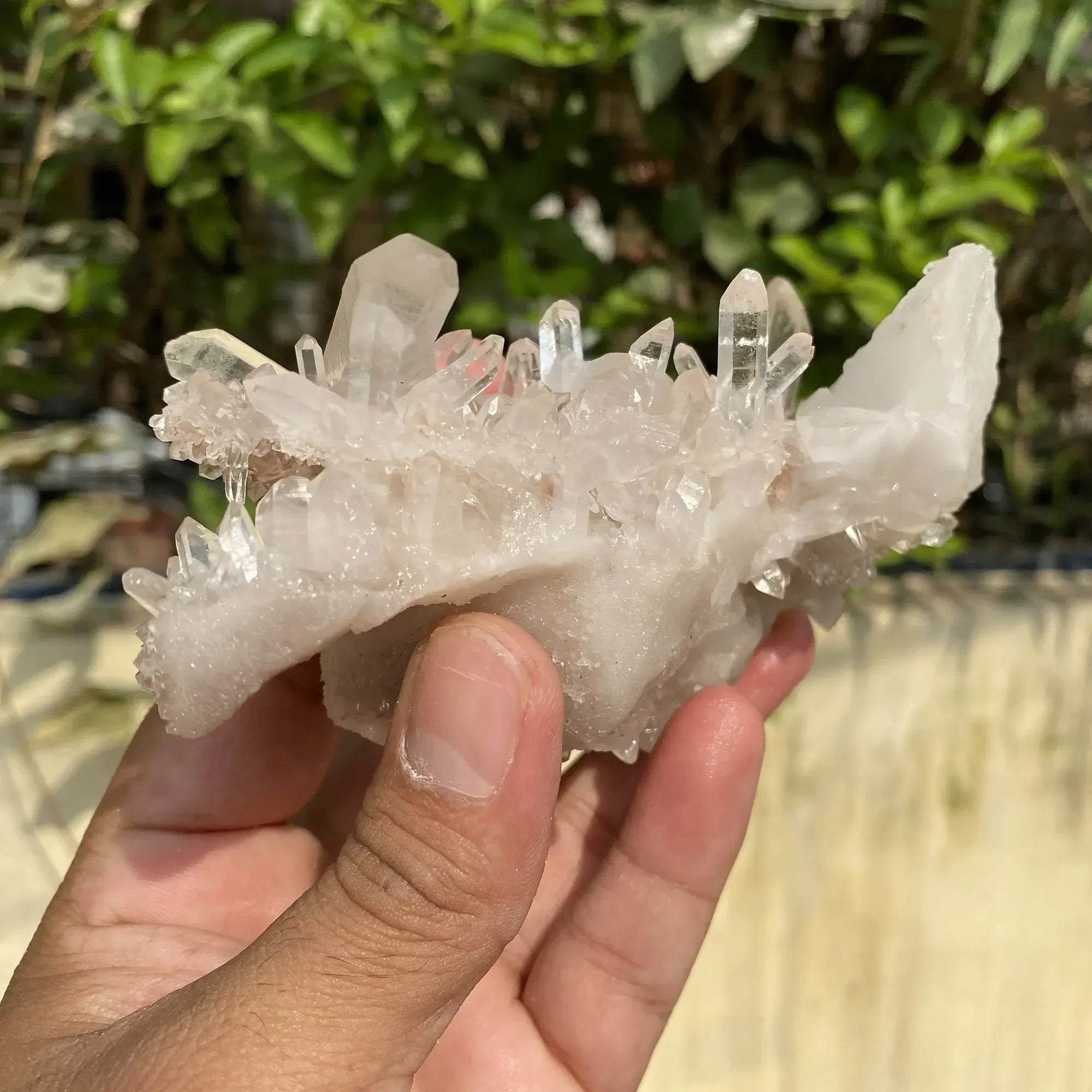 Natural Himalayan Pink Quartz Cluster 280g Himalayan Quartz