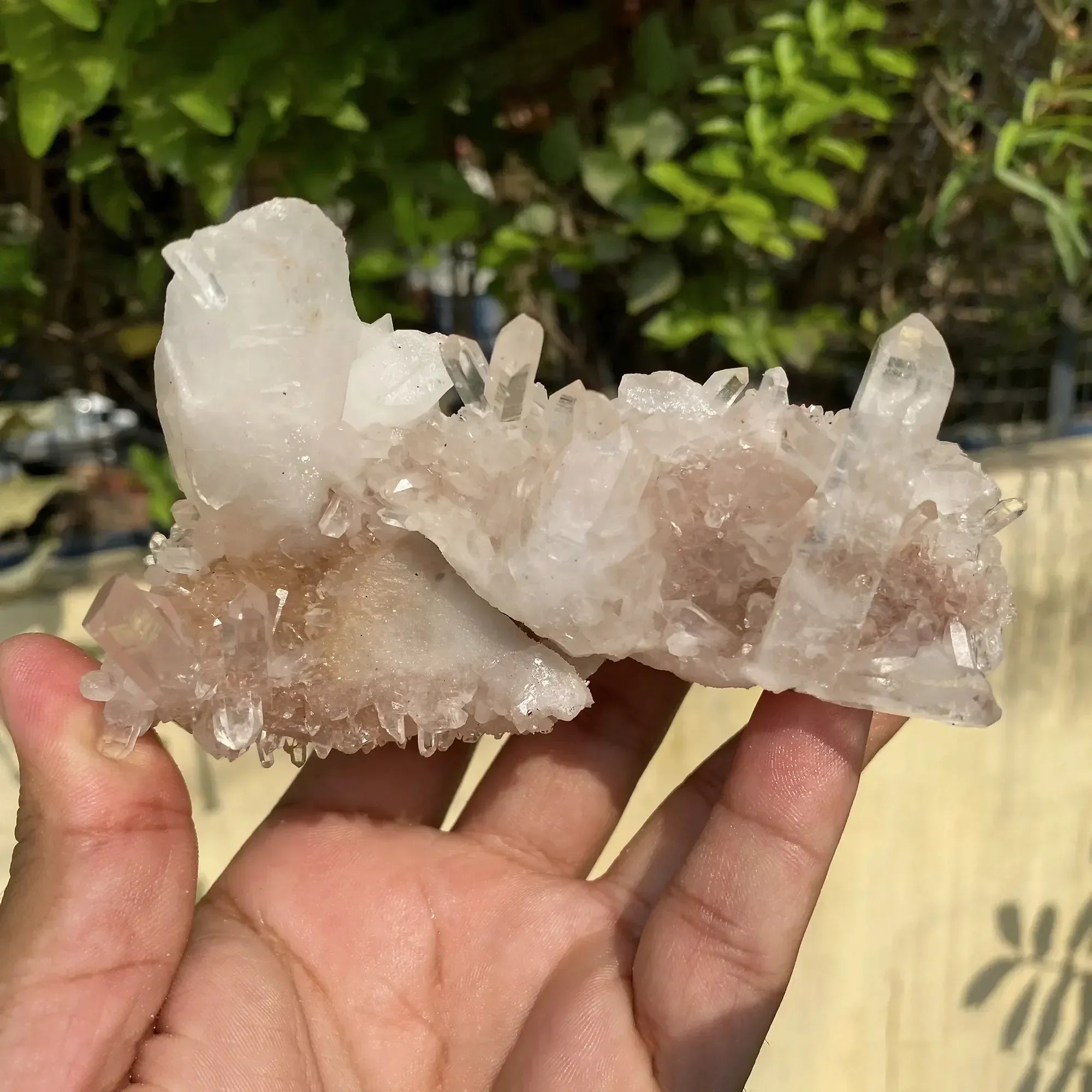 Natural Himalayan Pink Quartz Cluster 280g Himalayan Quartz