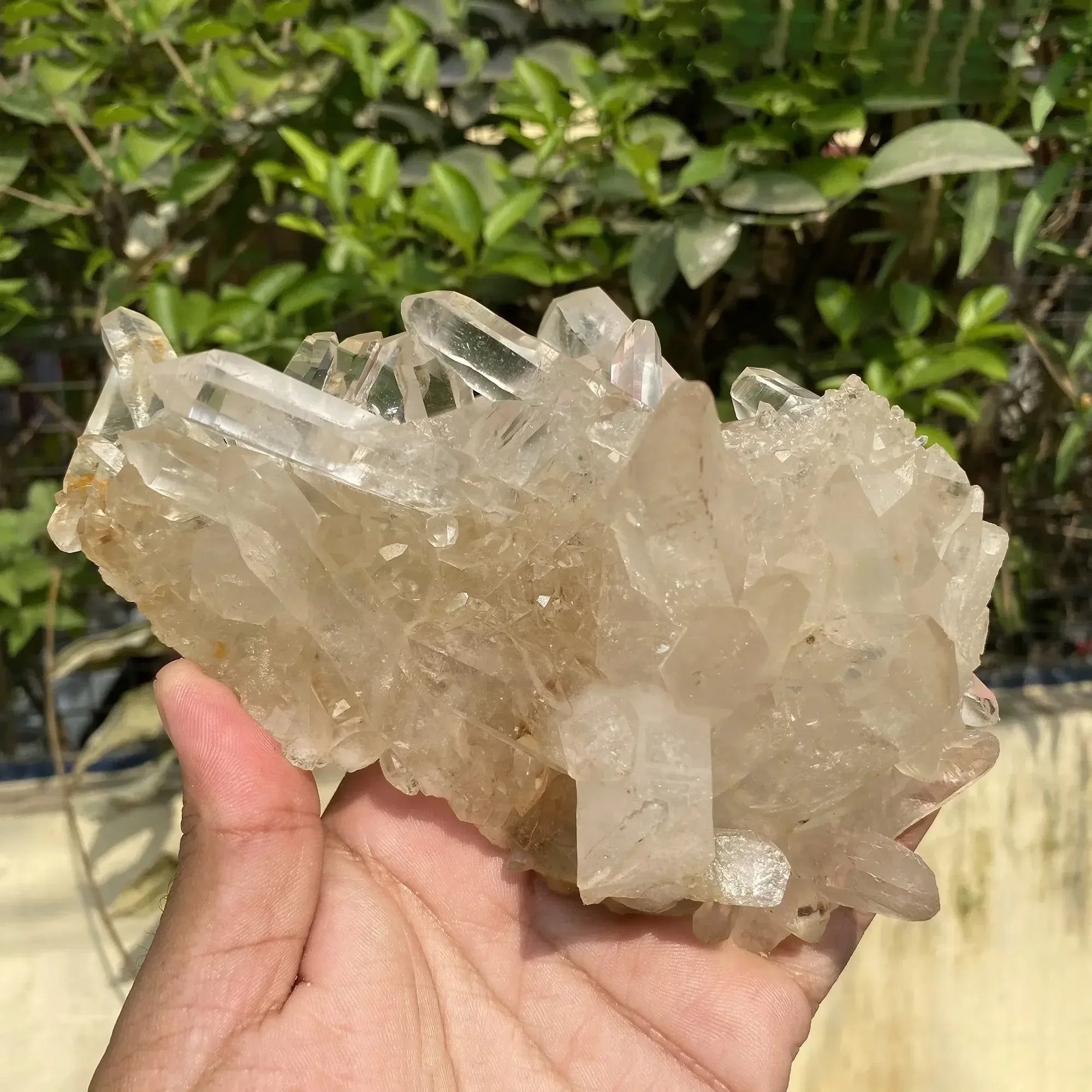 Natural Himalayan White Quartz Cluster 700g Himalayan Quartz