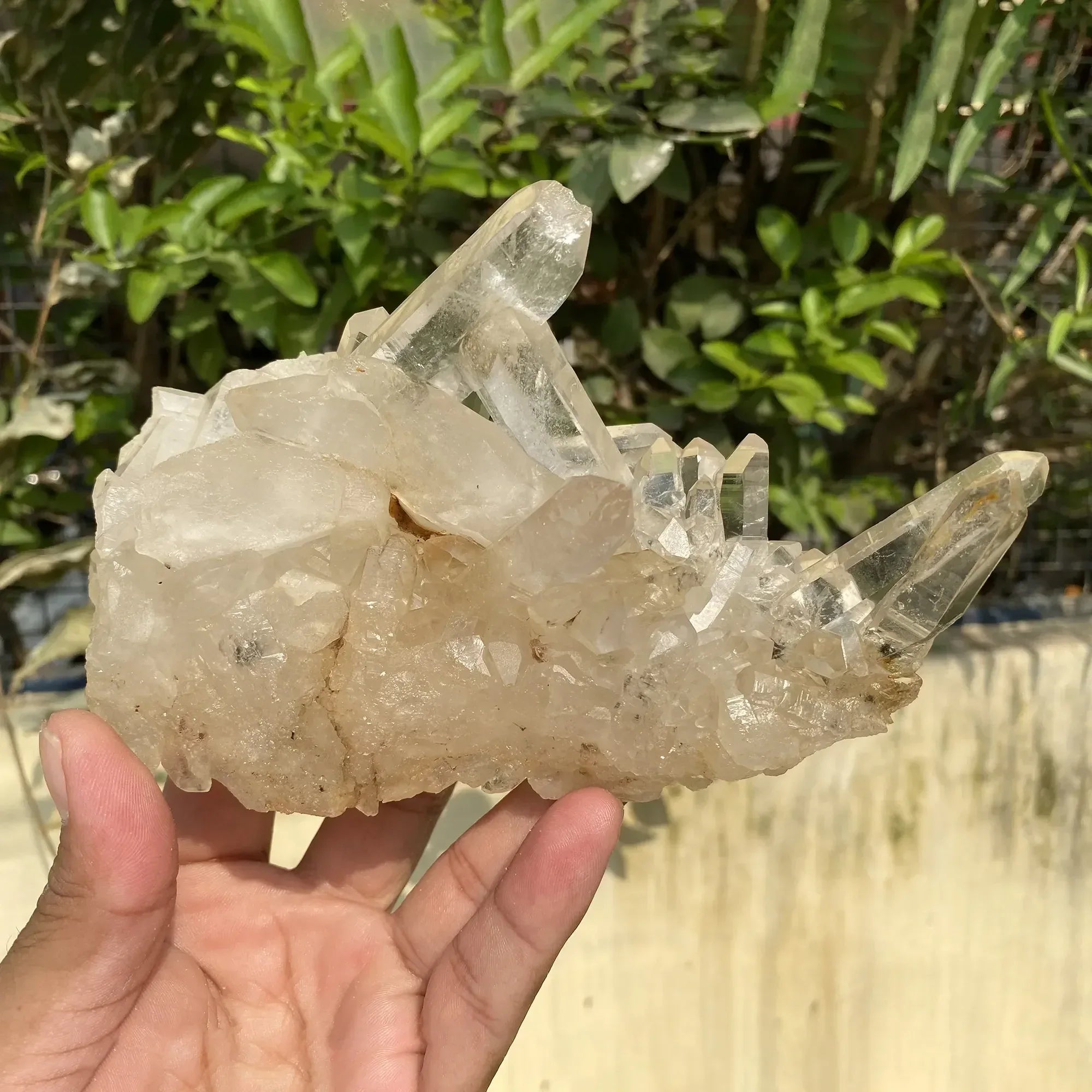 Natural Himalayan White Quartz Cluster 700g Himalayan Quartz