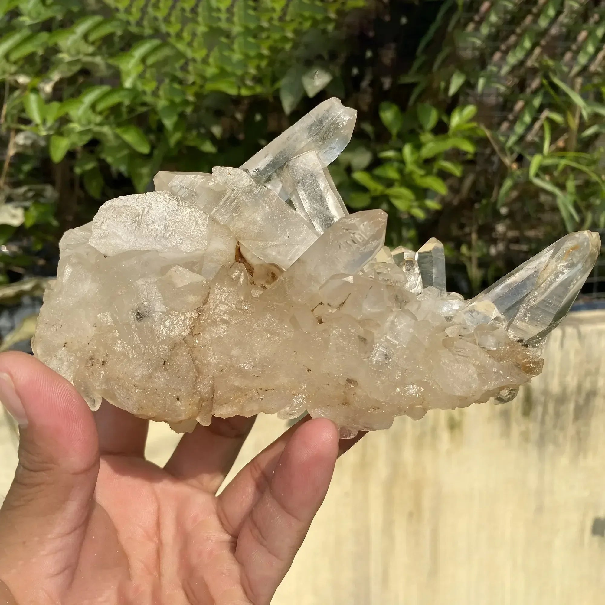 Natural Himalayan White Quartz Cluster 700g Himalayan Quartz