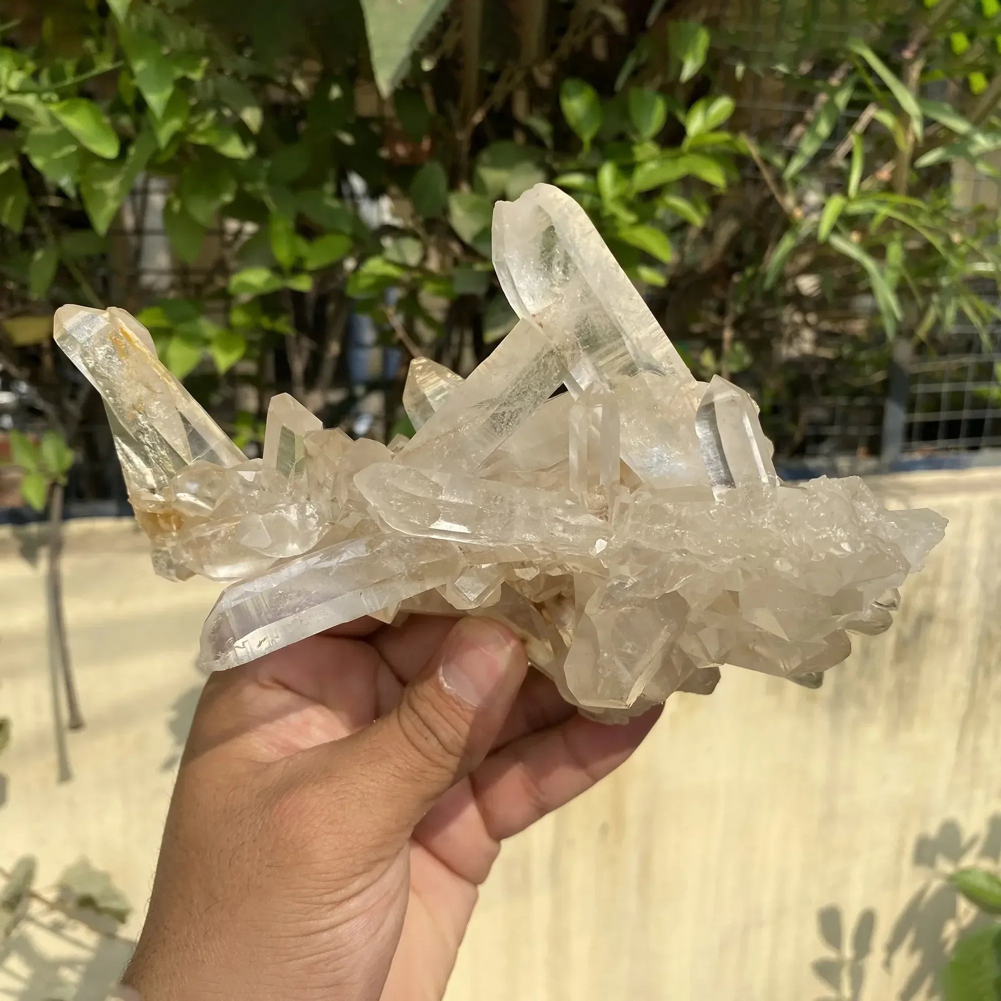 Natural Himalayan White Quartz Cluster 700g Himalayan Quartz