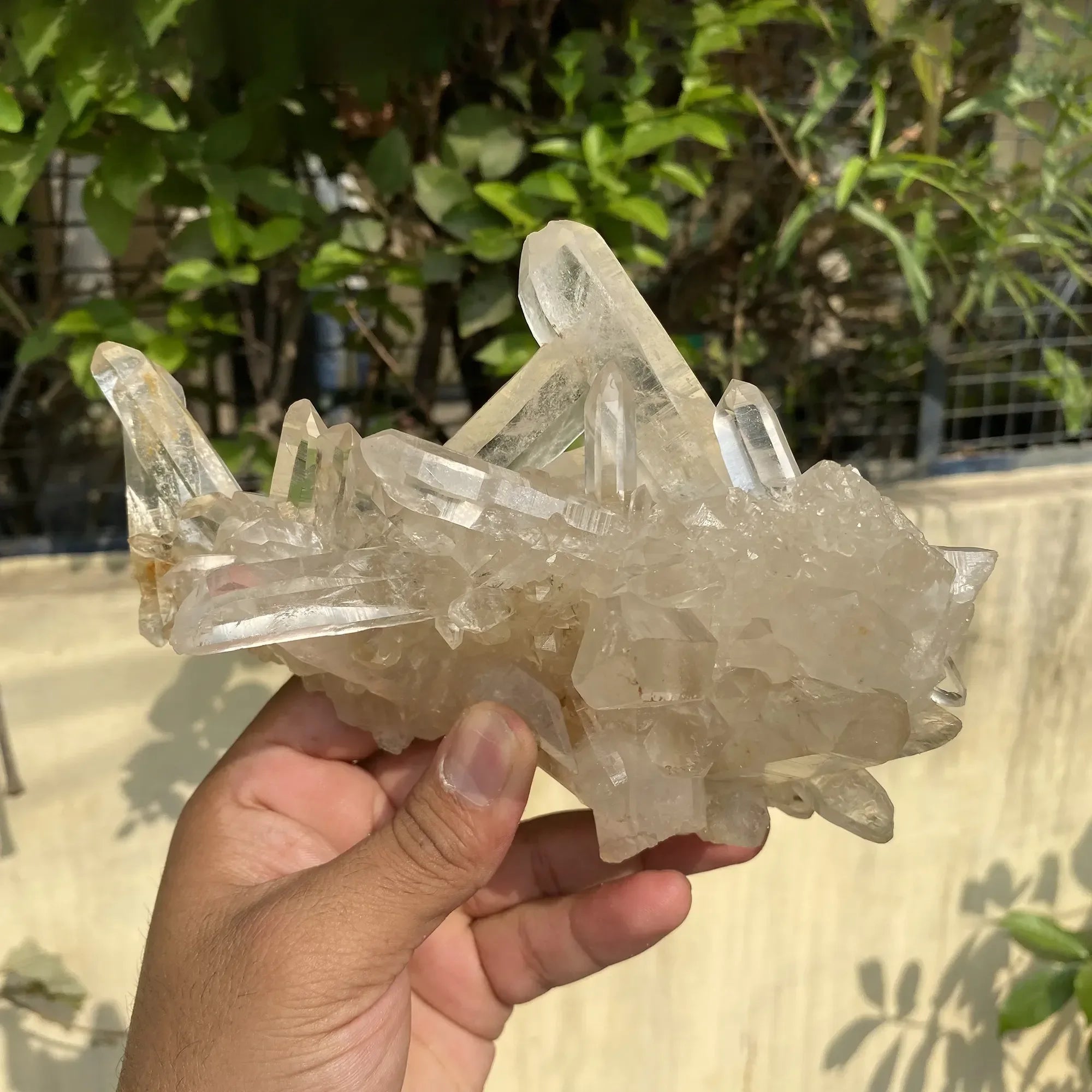 Natural Himalayan White Quartz Cluster 700g Himalayan Quartz