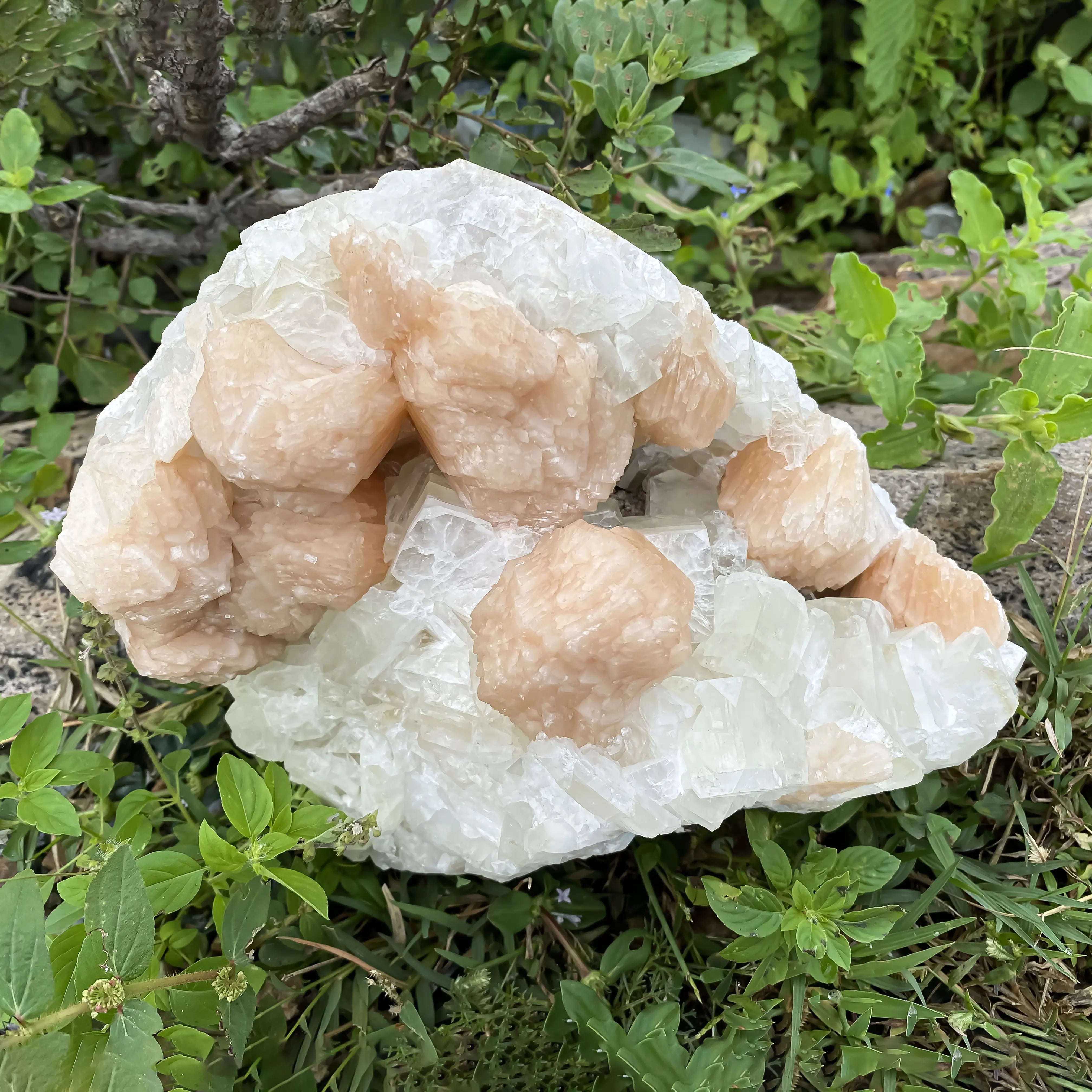 Natural Stillbite & Apophyllite 3980g – Healing Crystal Mineral Rough