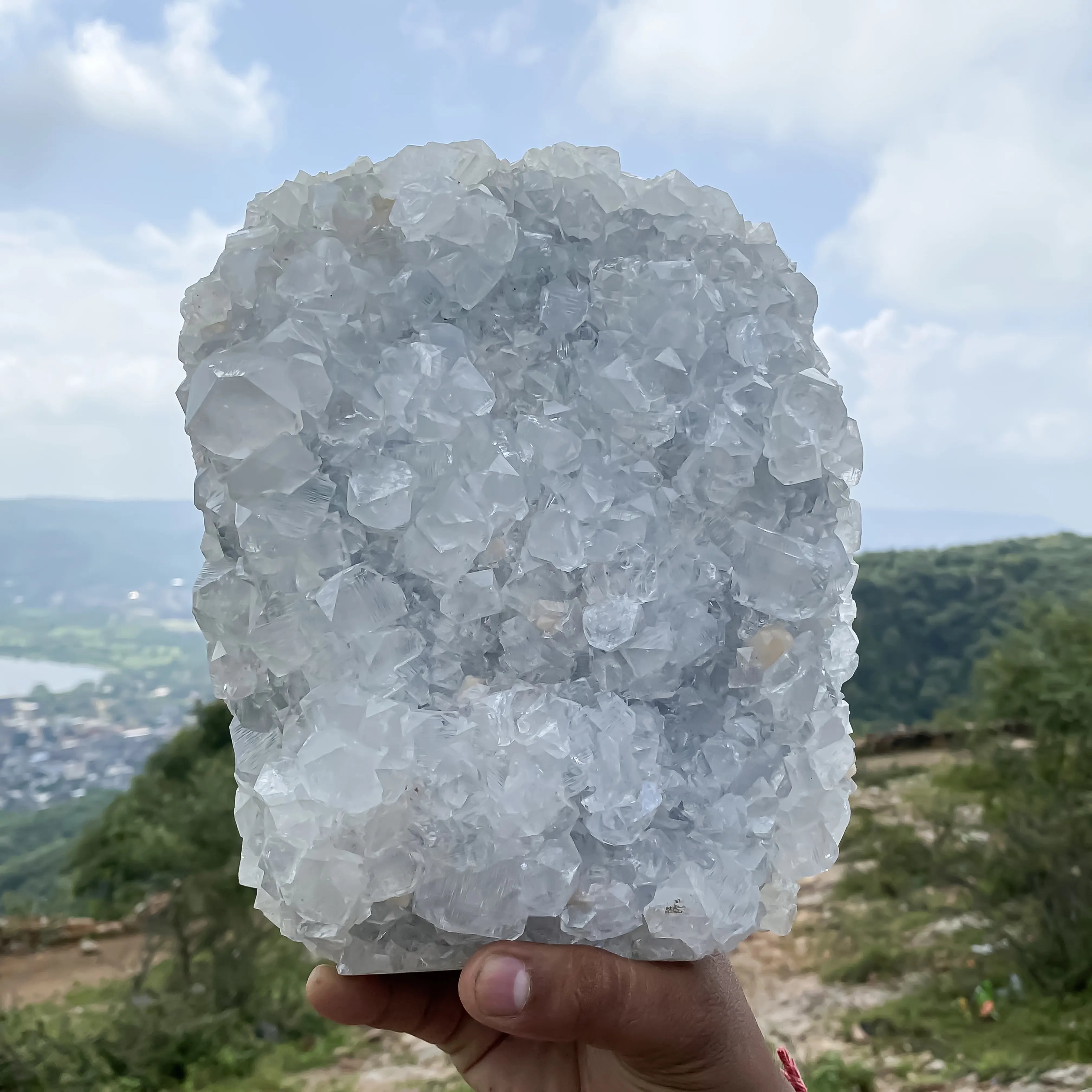 White Apophyllite 5050gm – Natural Healing Crystal Mineral