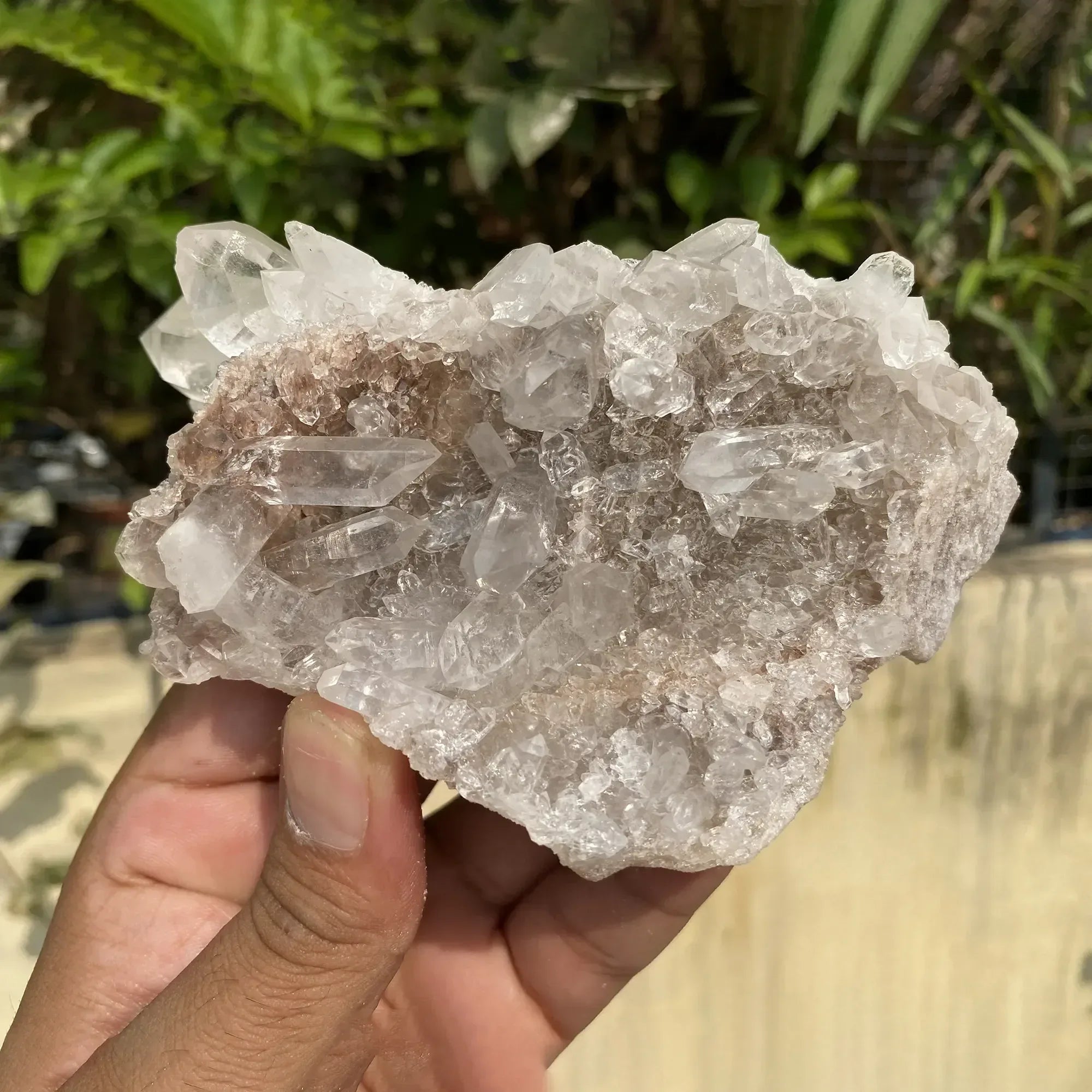 Natural Himalayan Pink Quartz Cluster 335g Himalayan Quartz