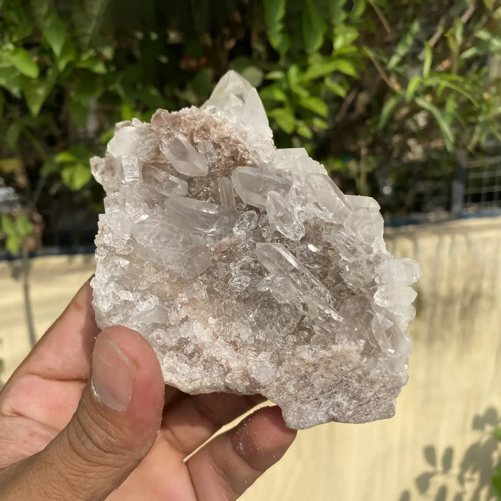 Natural Himalayan Pink Quartz Cluster 335g Himalayan Quartz