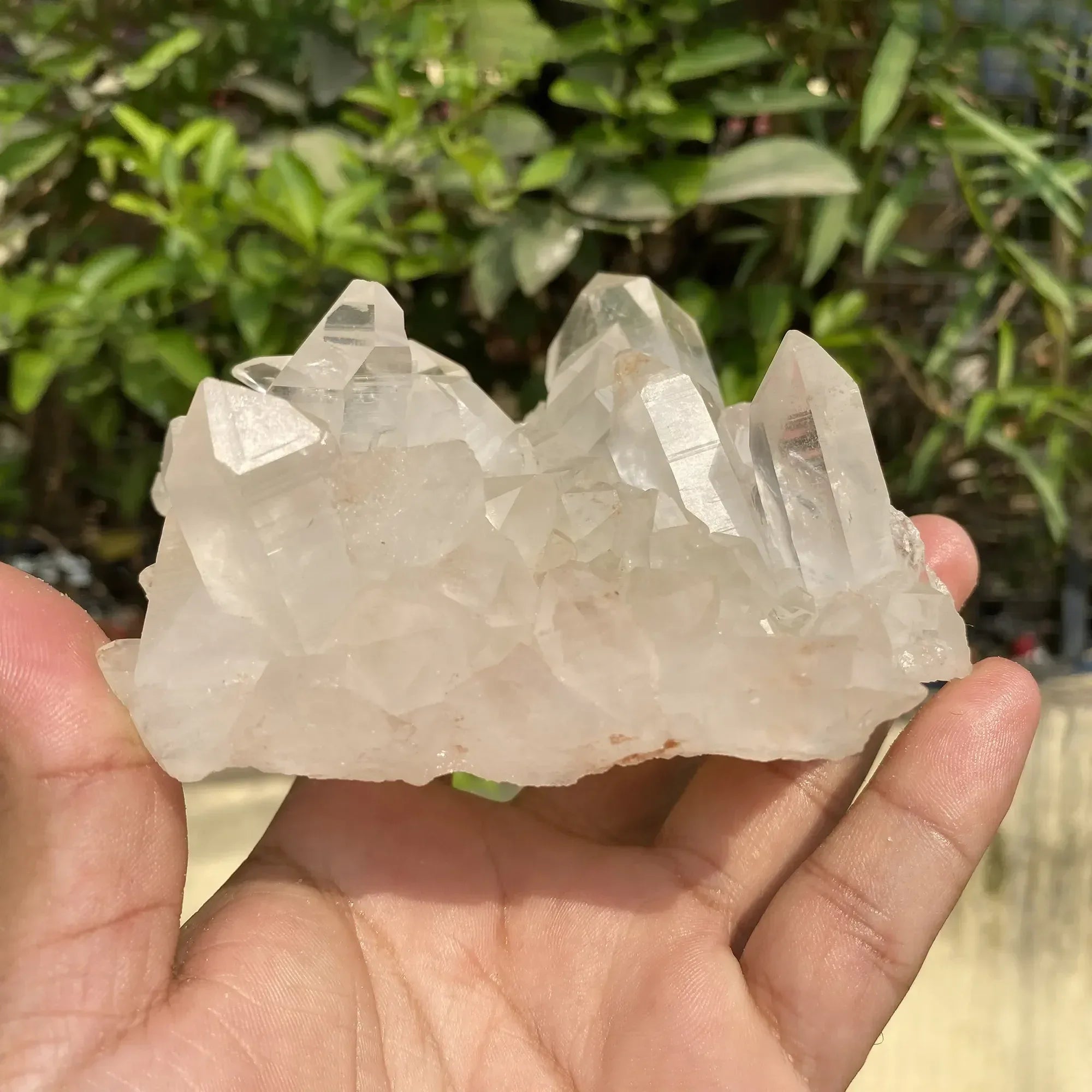 Natural Himalayan White Quartz Cluster 420g Himalayan Quartz