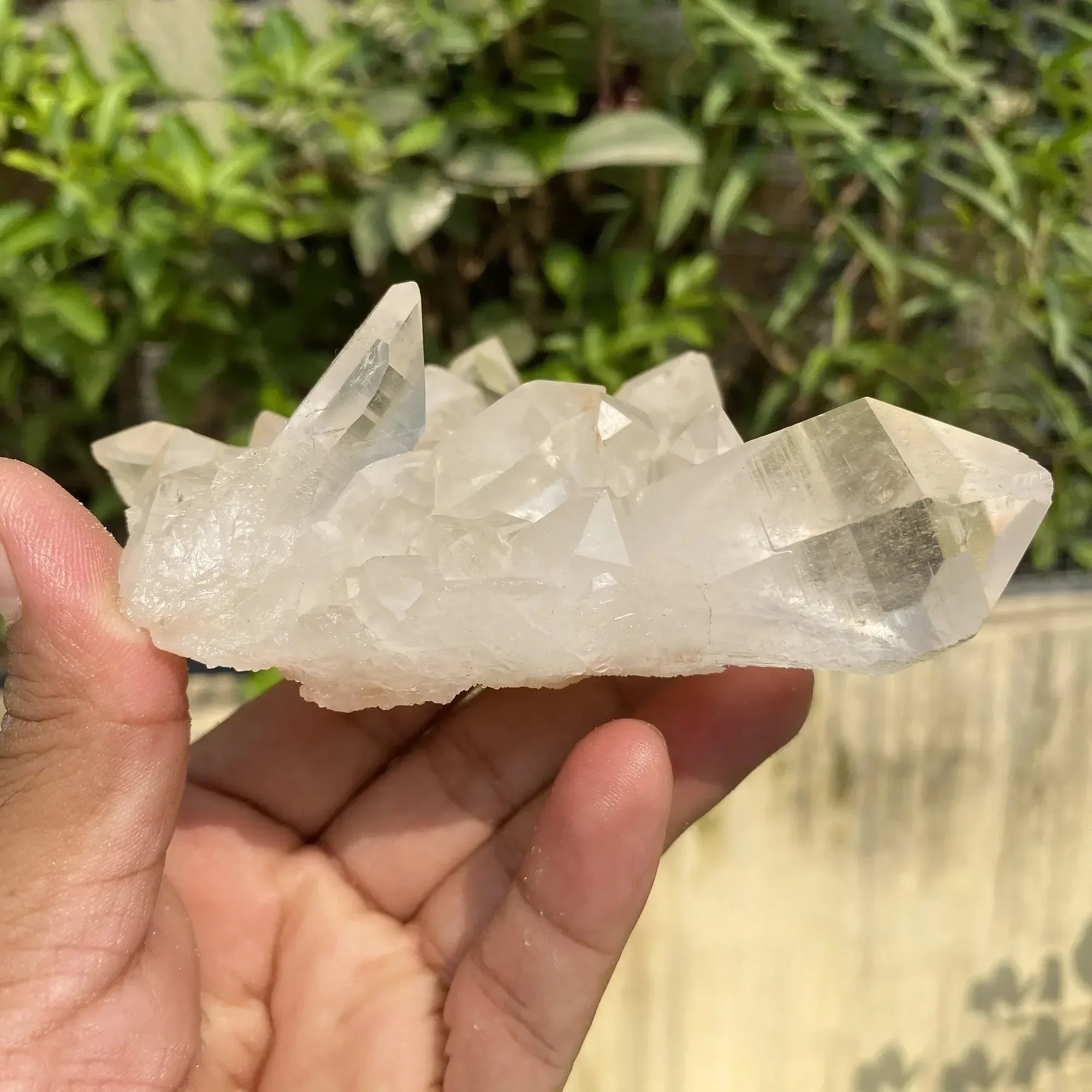 Natural Himalayan White Quartz Cluster 420g Himalayan Quartz