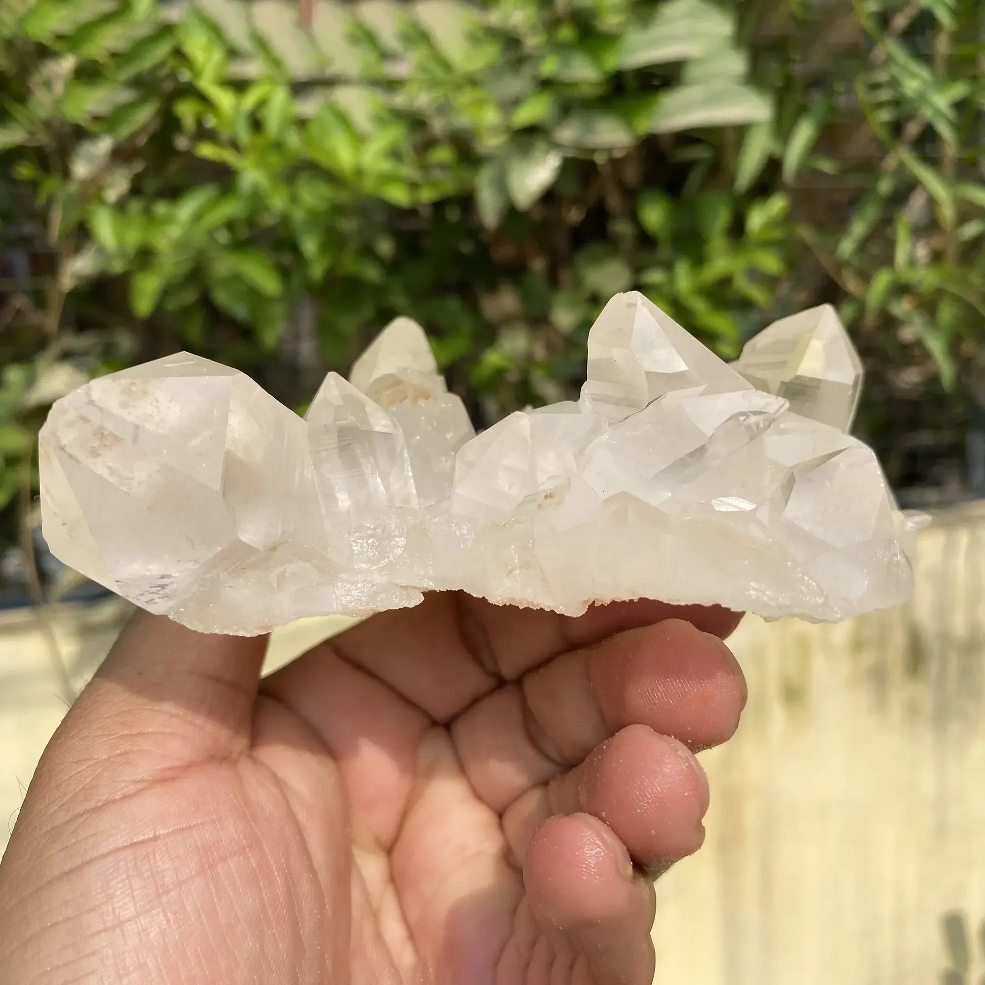 Natural Himalayan White Quartz Cluster 420g Himalayan Quartz