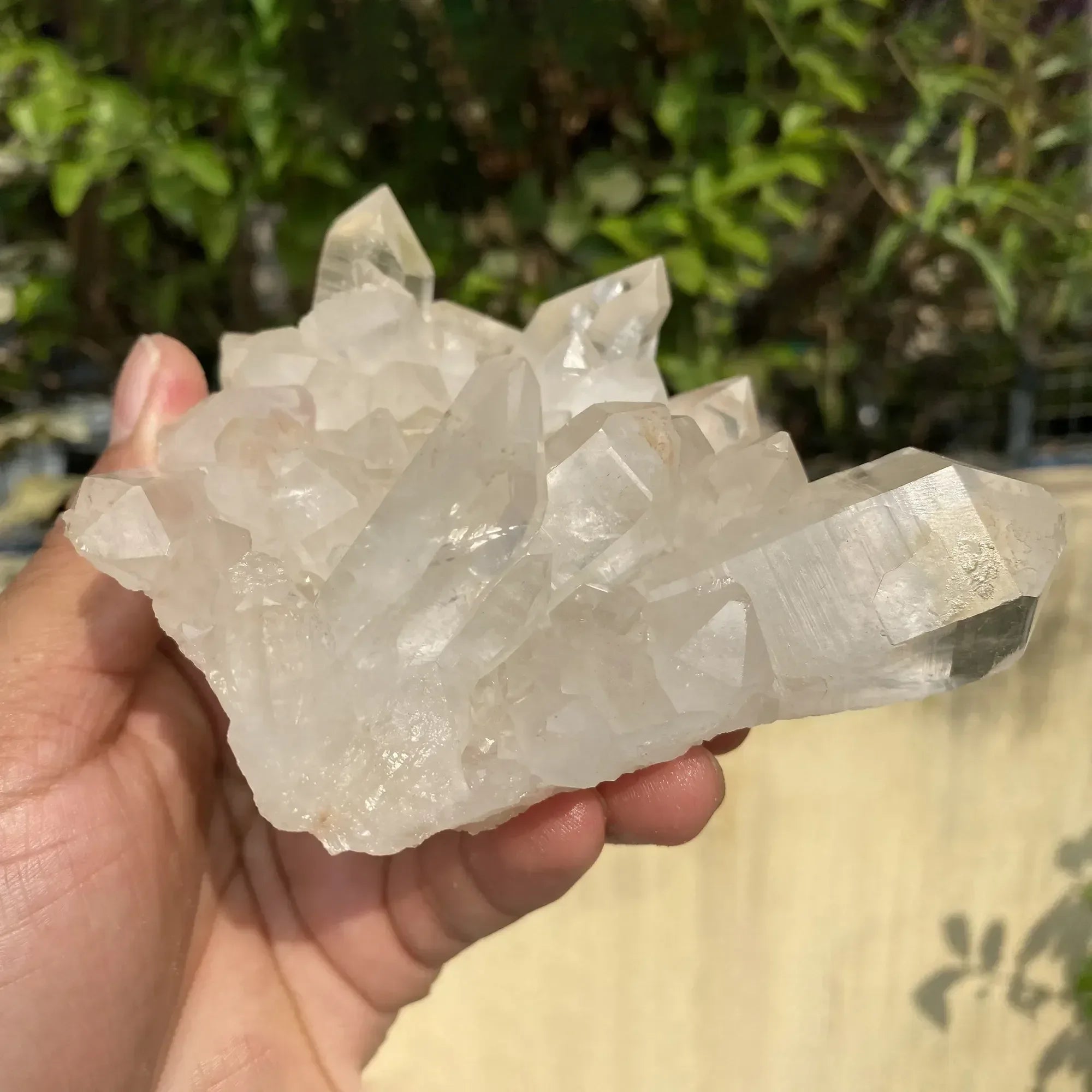 Natural Himalayan White Quartz Cluster 420g Himalayan Quartz