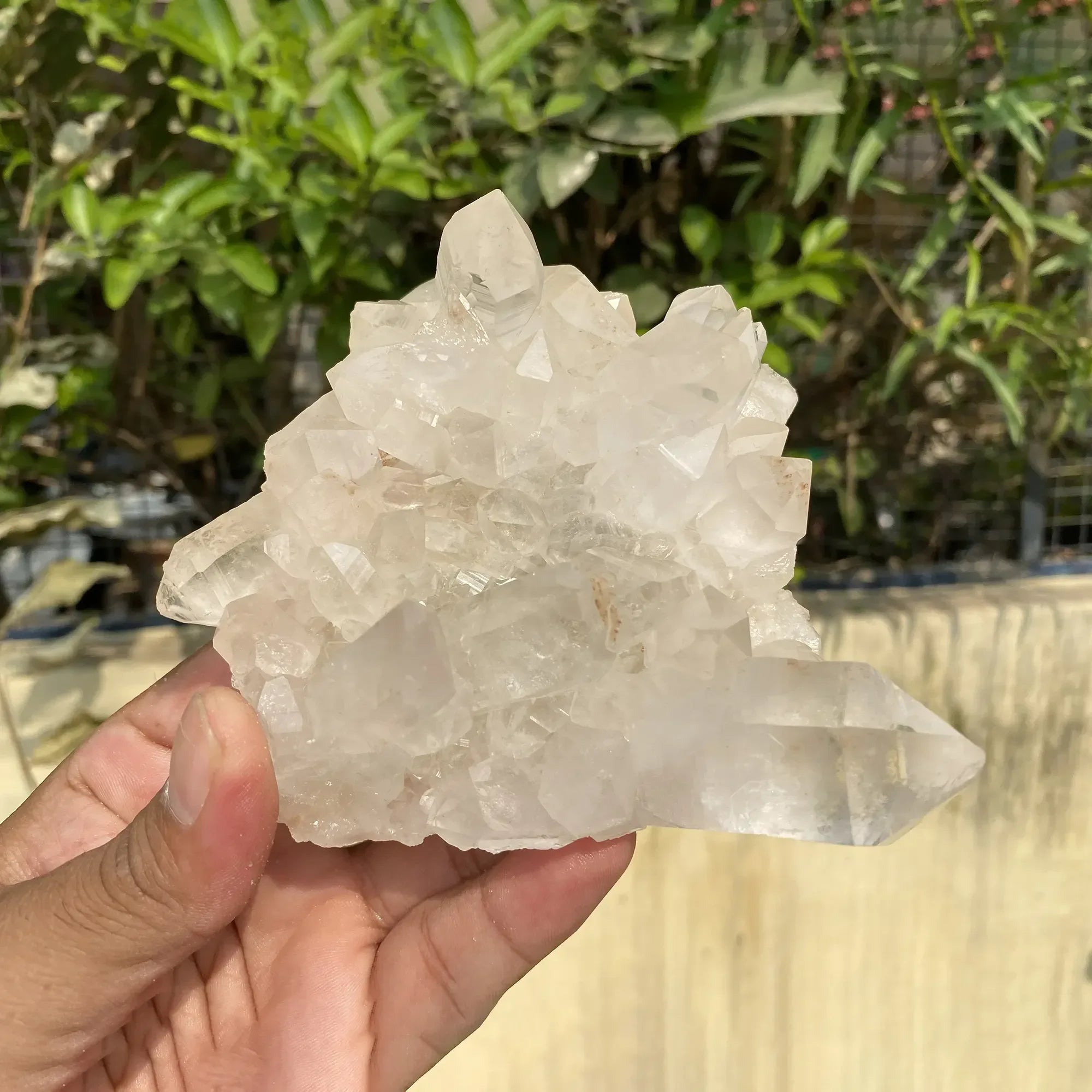 Natural Himalayan White Quartz Cluster 420g Himalayan Quartz