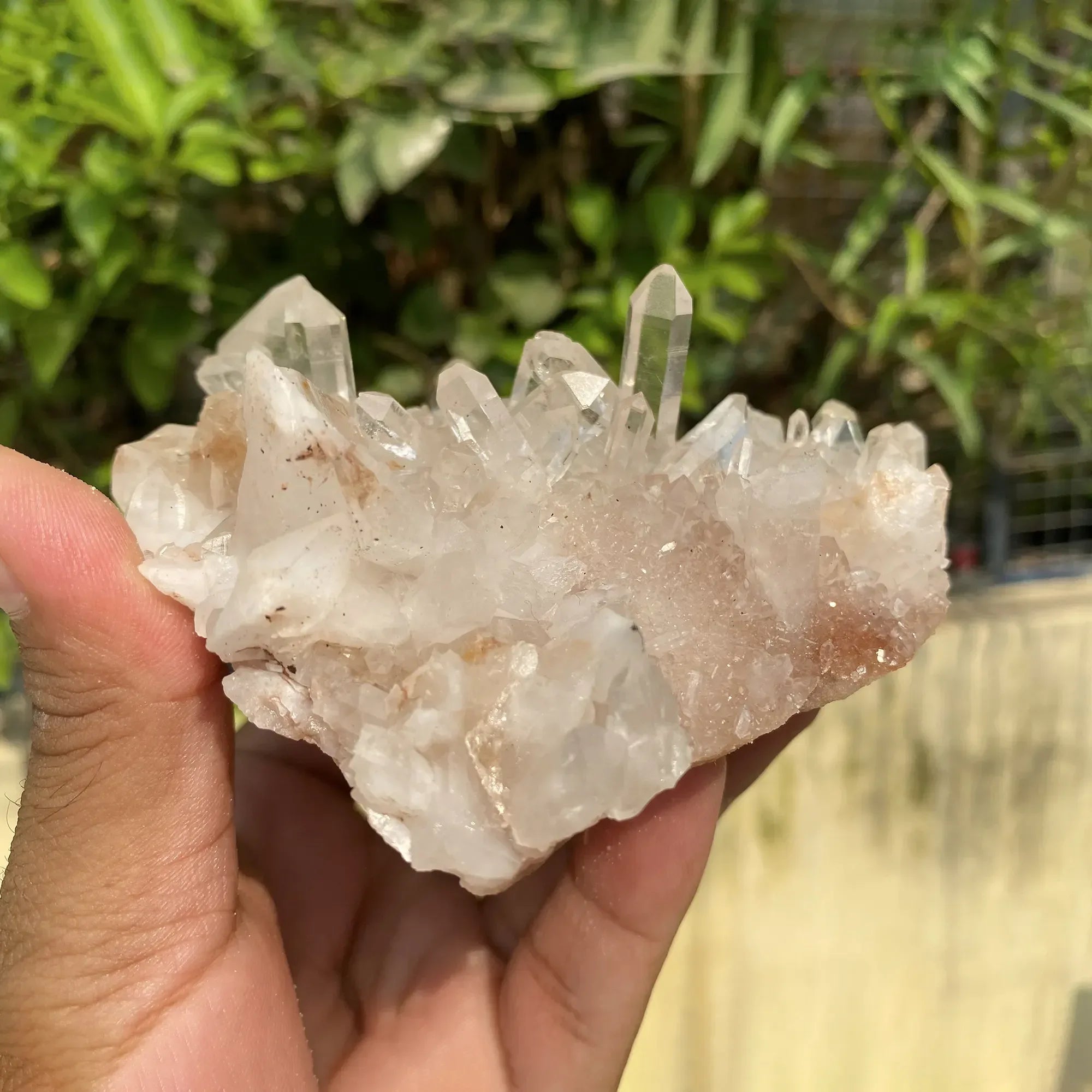 Natural Himalayan Pink Quartz Cluster 430g Himalayan Quartz