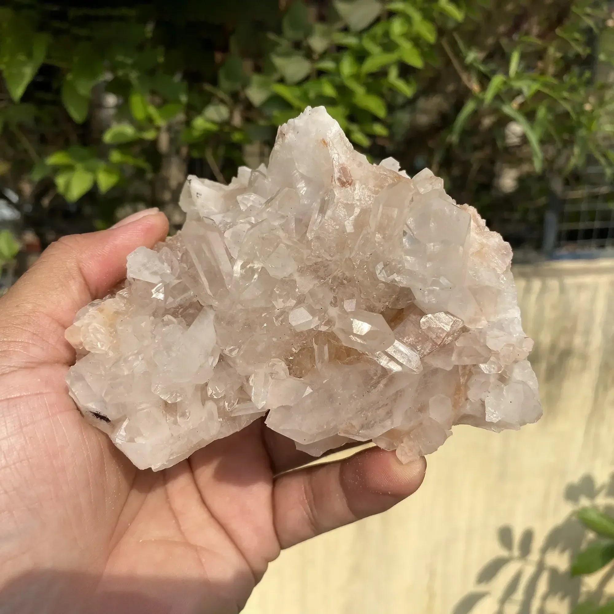 Natural Himalayan Pink Quartz Cluster 430g Himalayan Quartz