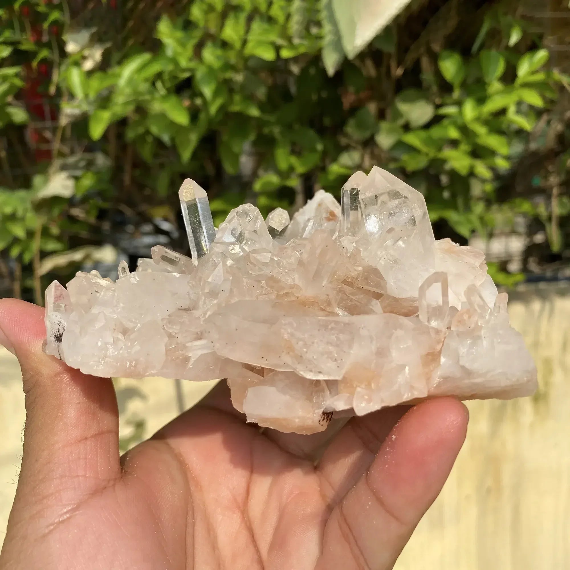 Natural Himalayan Pink Quartz Cluster 430g Himalayan Quartz