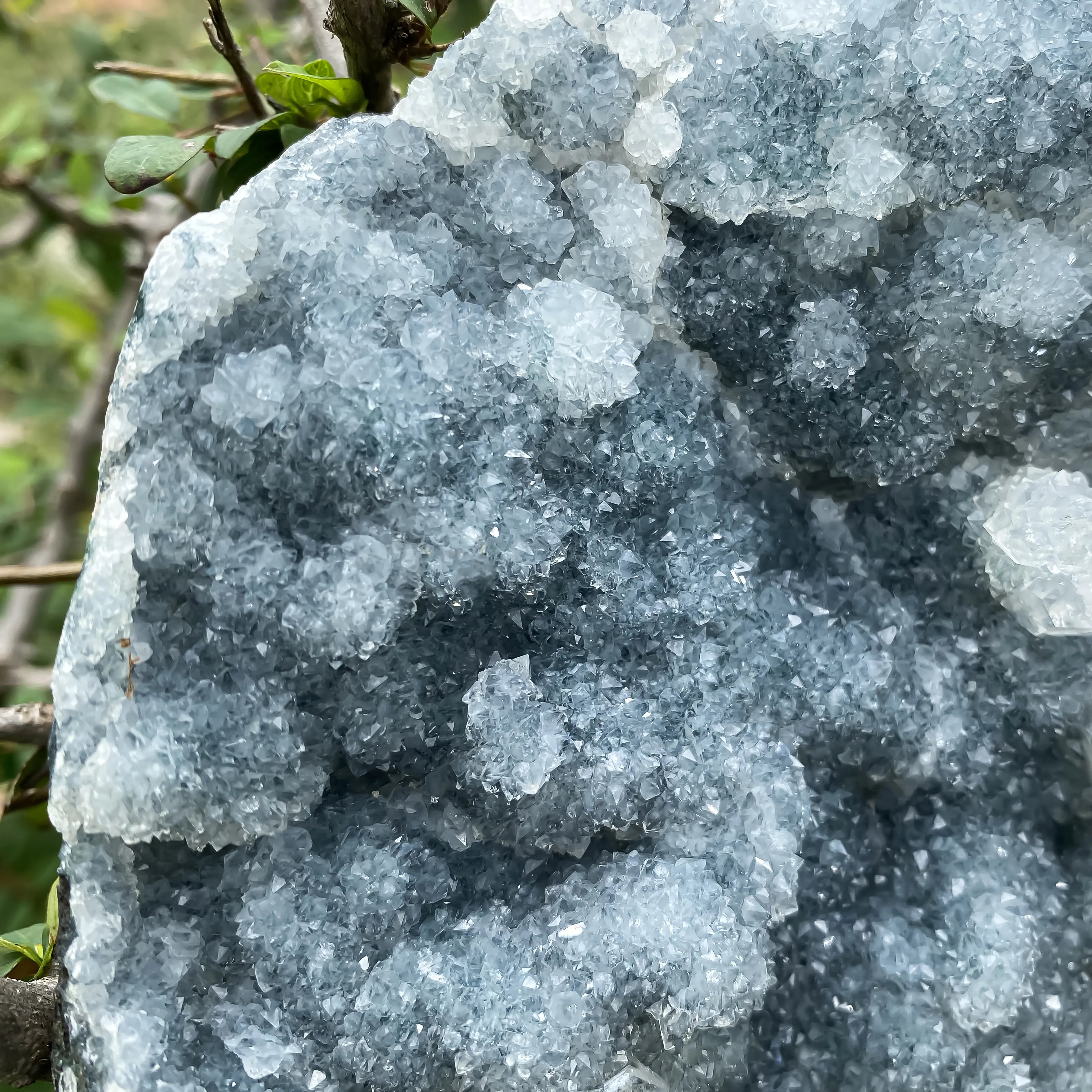 Blue Apophyllite – Natural Healing Crystal Minerals Rough 1730g