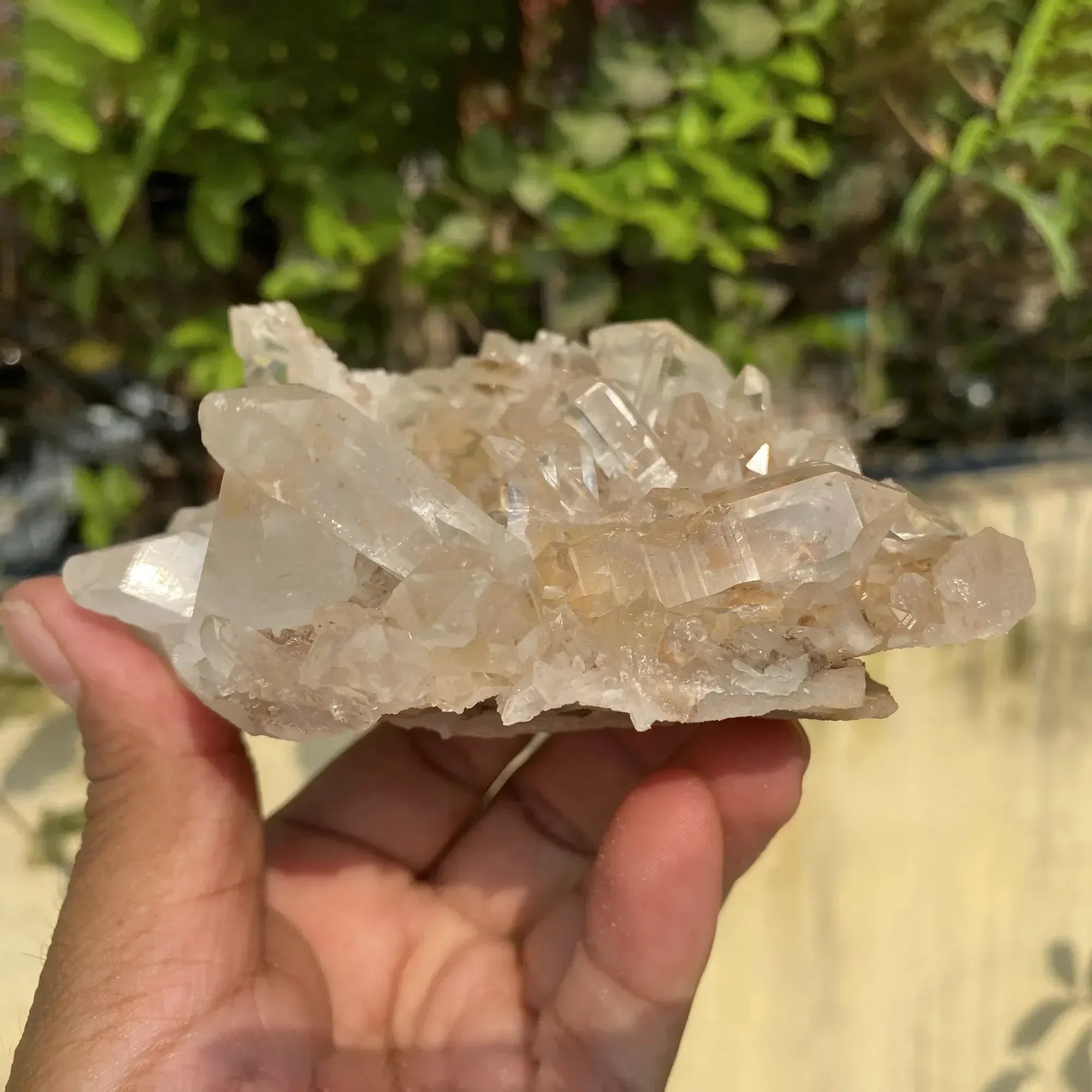 Natural Himalayan Pink Quartz Cluster 415g Himalayan Quartz
