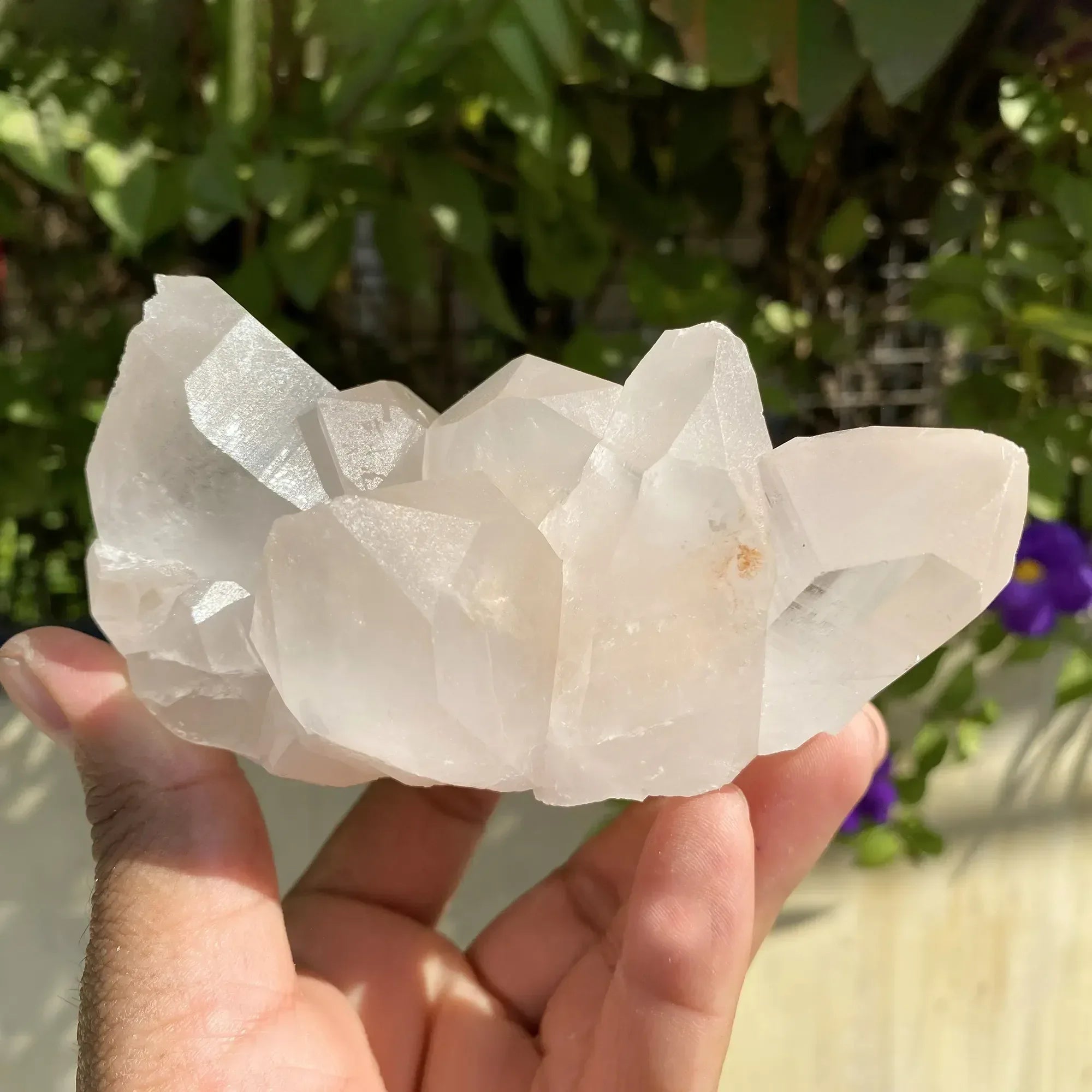 Natural Himalayan Pink Quartz Cluster 530g Himalayan Quartz