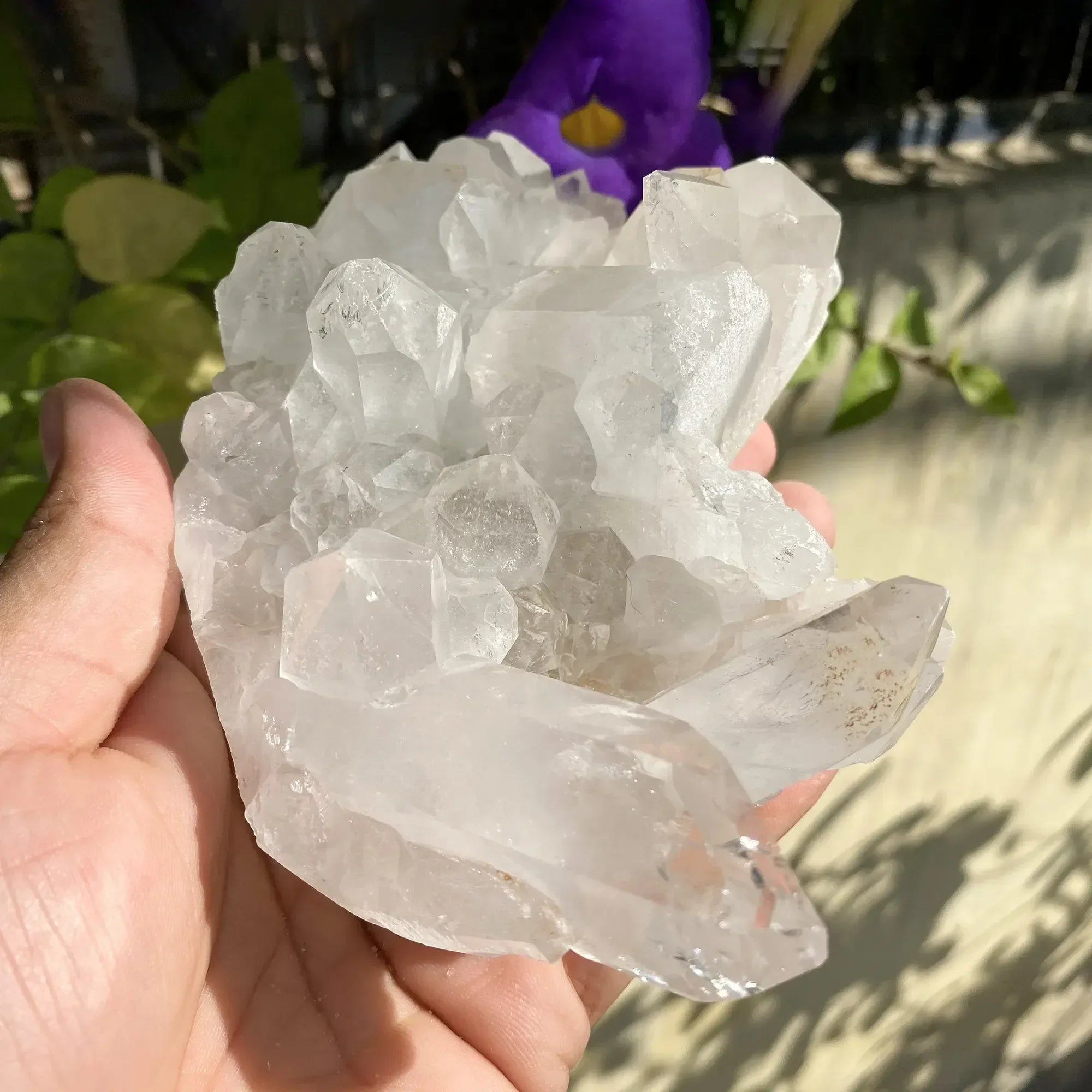 Natural Himalayan White Quartz Cluster 720g Himalayan Quartz