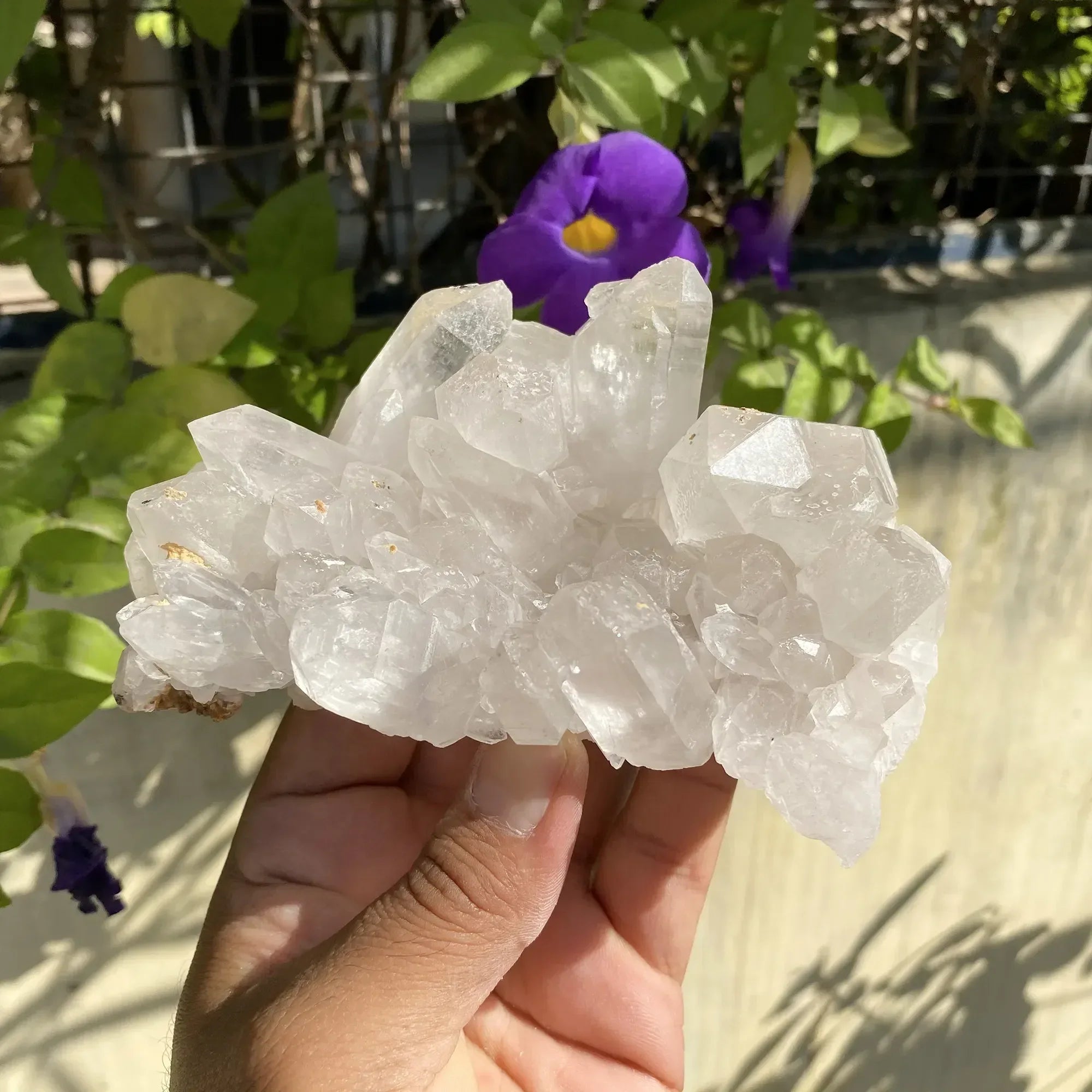 Natural Himalayan White Quartz Cluster 520g Himalayan Quartz