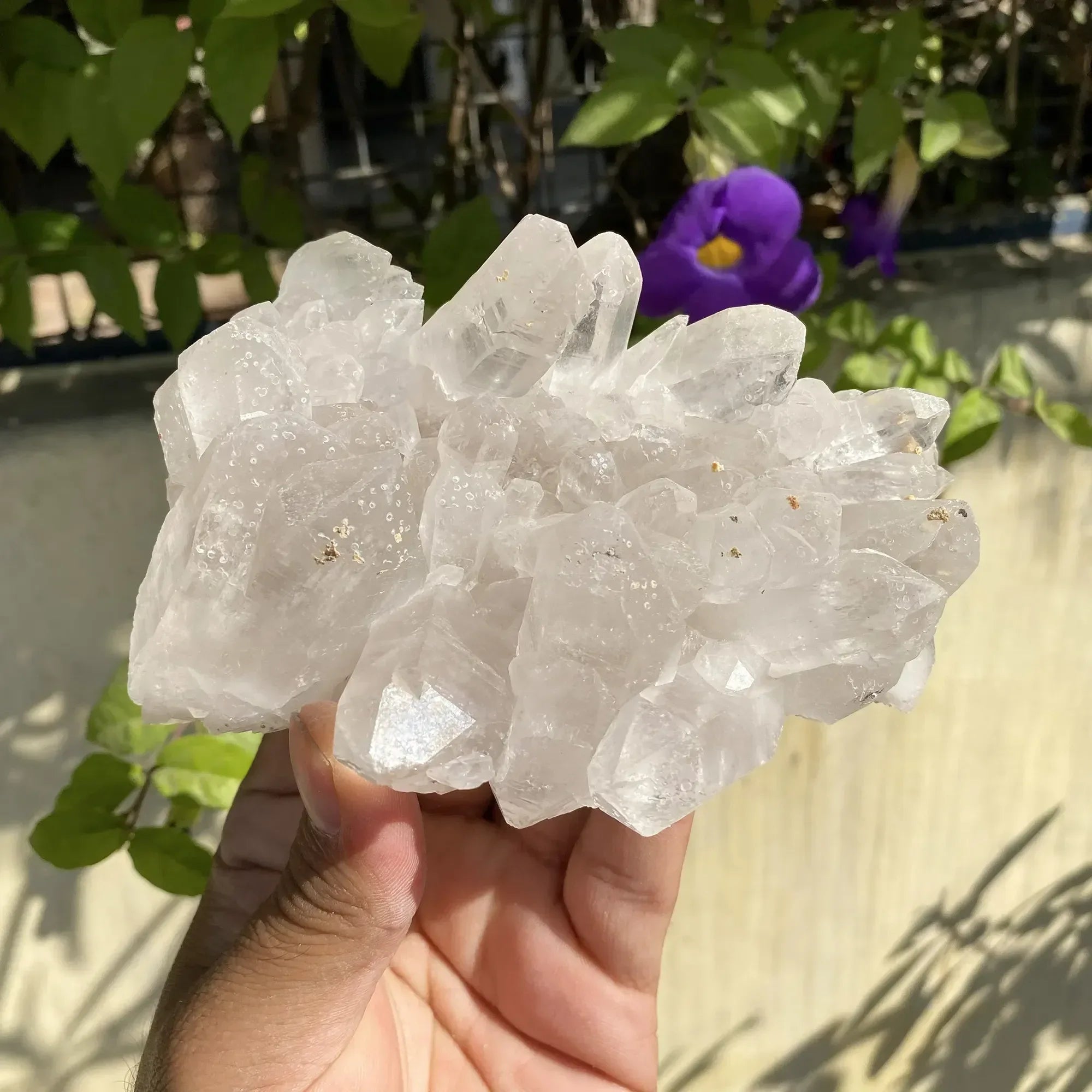 Natural Himalayan White Quartz Cluster 520g Himalayan Quartz