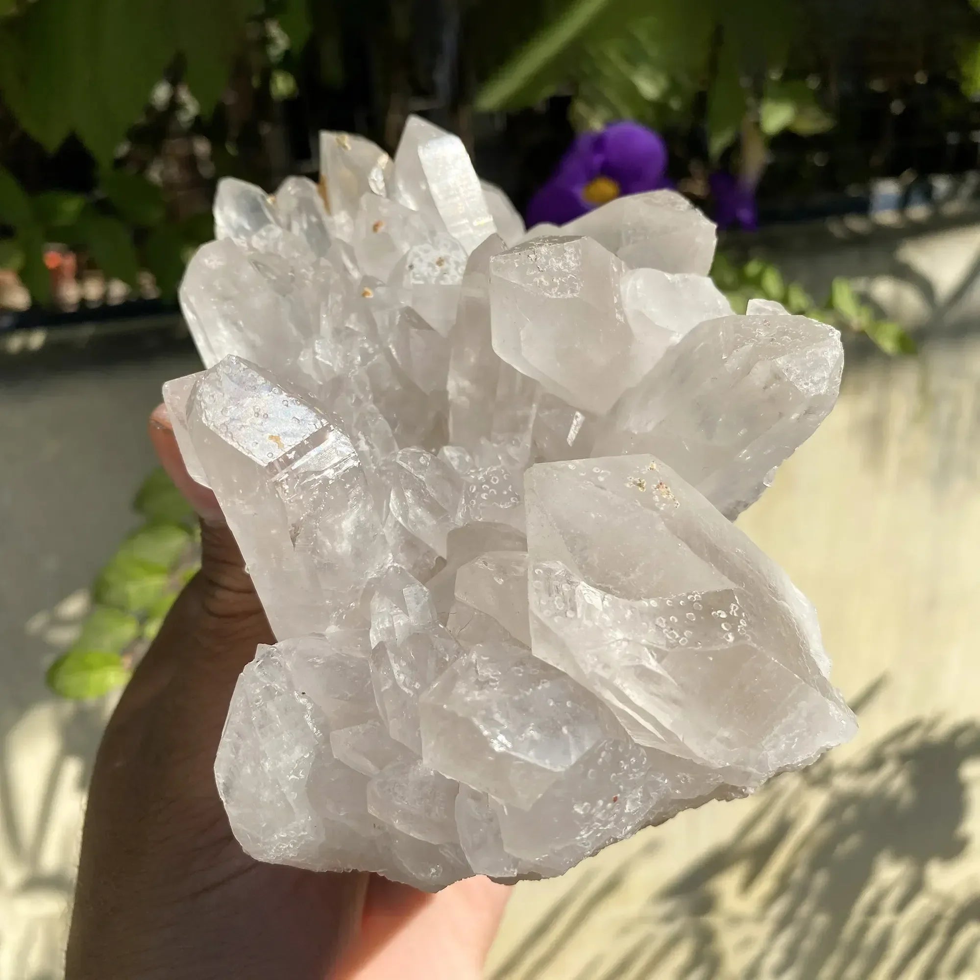Natural Himalayan White Quartz Cluster 520g Himalayan Quartz