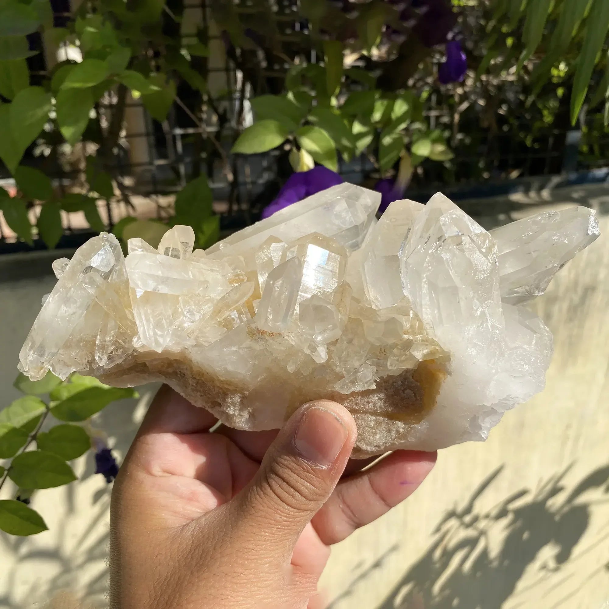Natural Himalayan Pink Quartz Cluster 1020g Himalayan Quartz