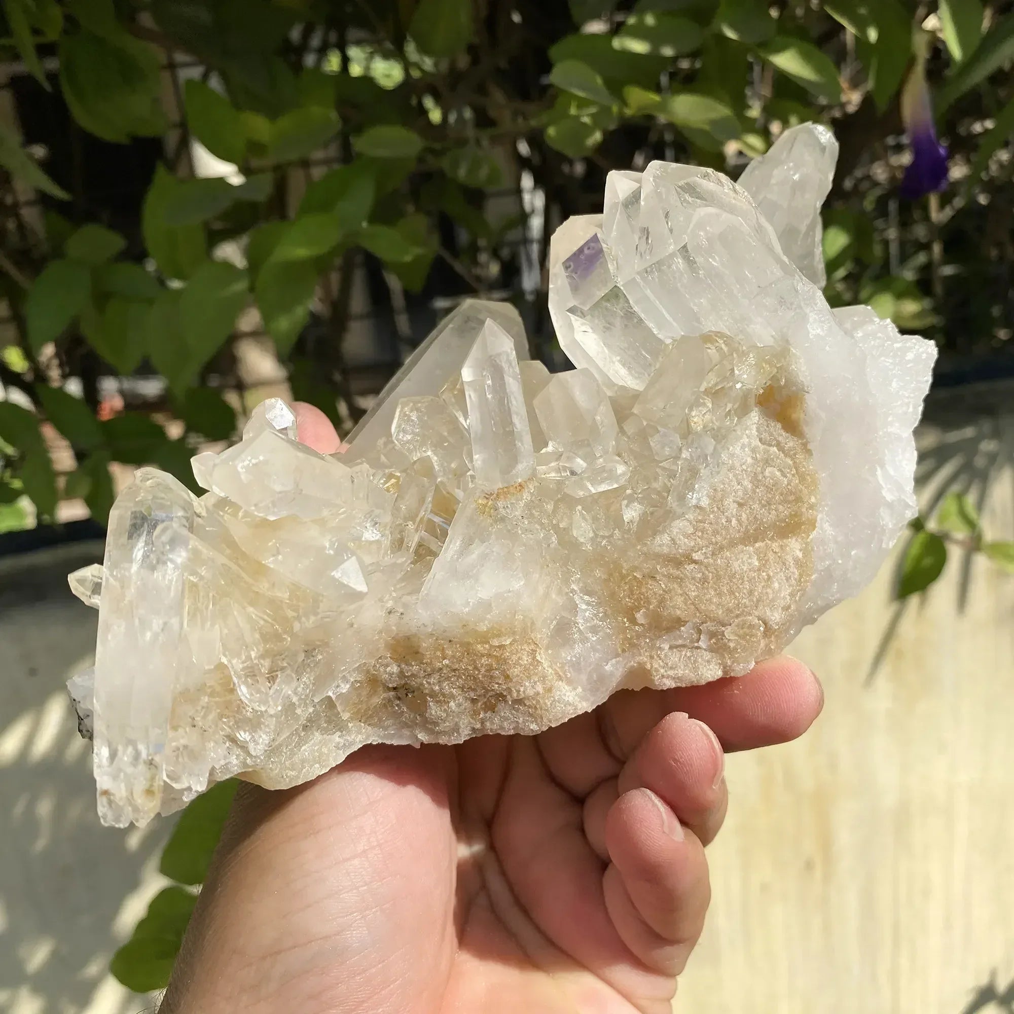 Natural Himalayan Pink Quartz Cluster 1020g Himalayan Quartz