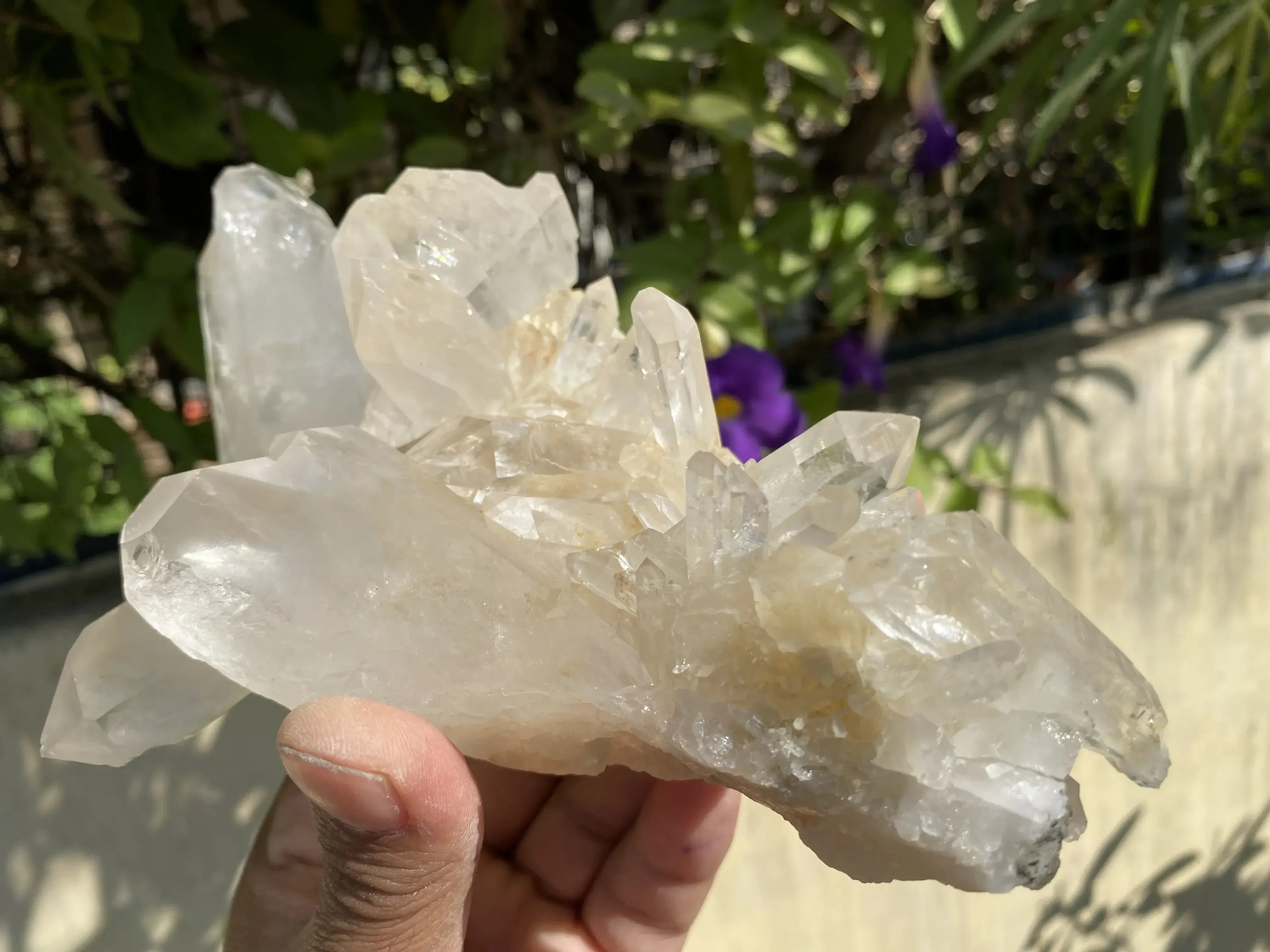 Natural Himalayan Pink Quartz Cluster 1020g Himalayan Quartz