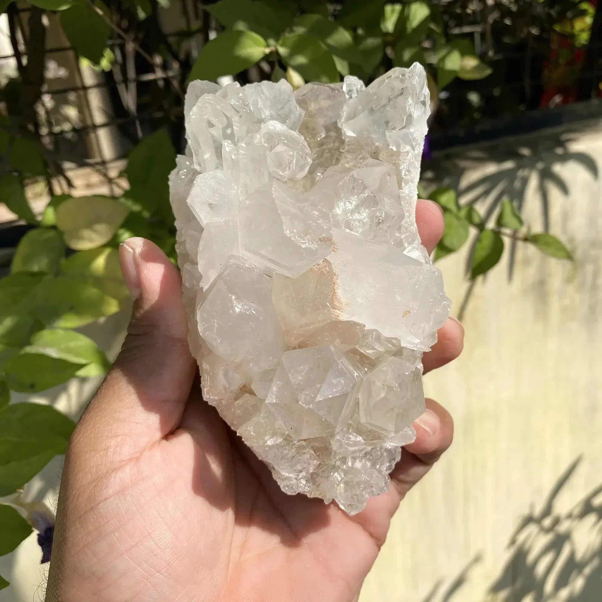 Natural Himalayan Pink Quartz Cluster 650g Himalayan Quartz