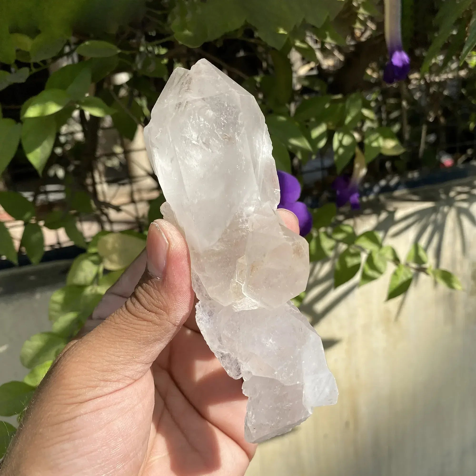 Natural Himalayan White Quartz Cluster 220g Himalayan Quartz