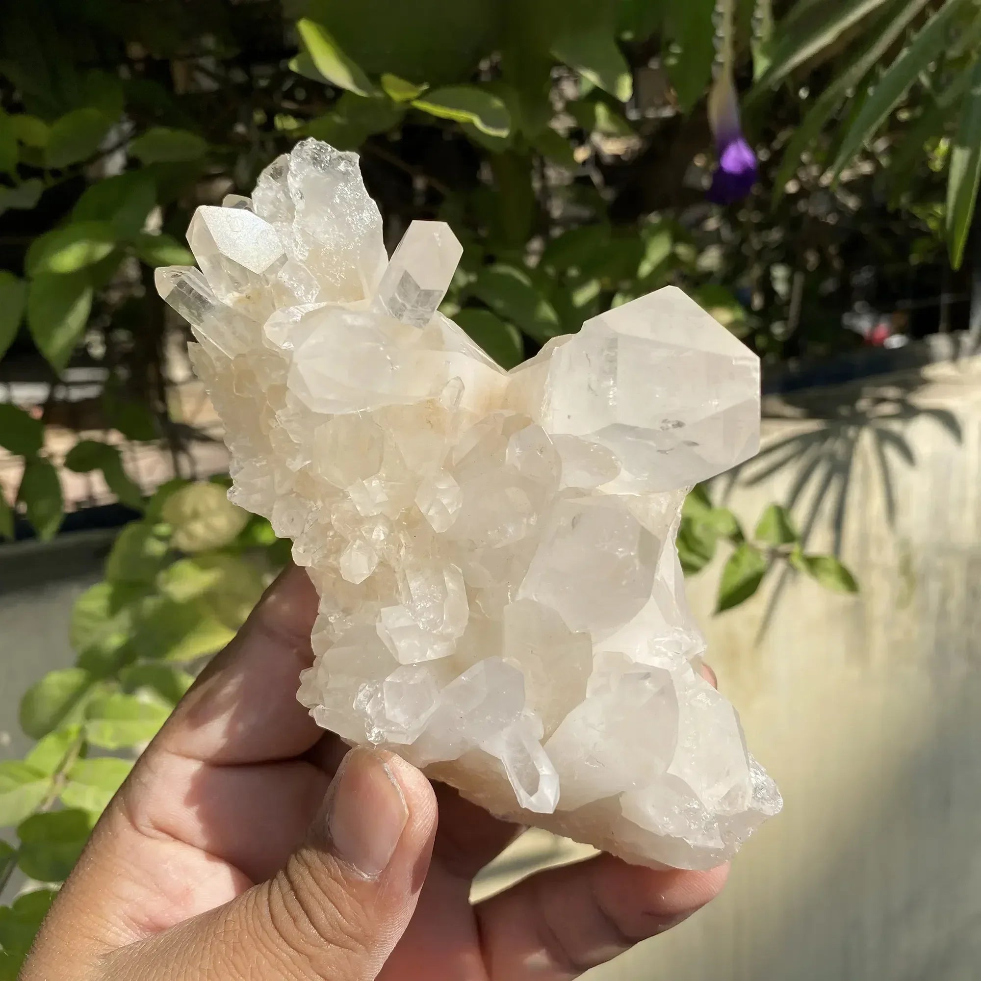 Natural Himalayan White Quartz Cluster 410g Himalayan Quartz