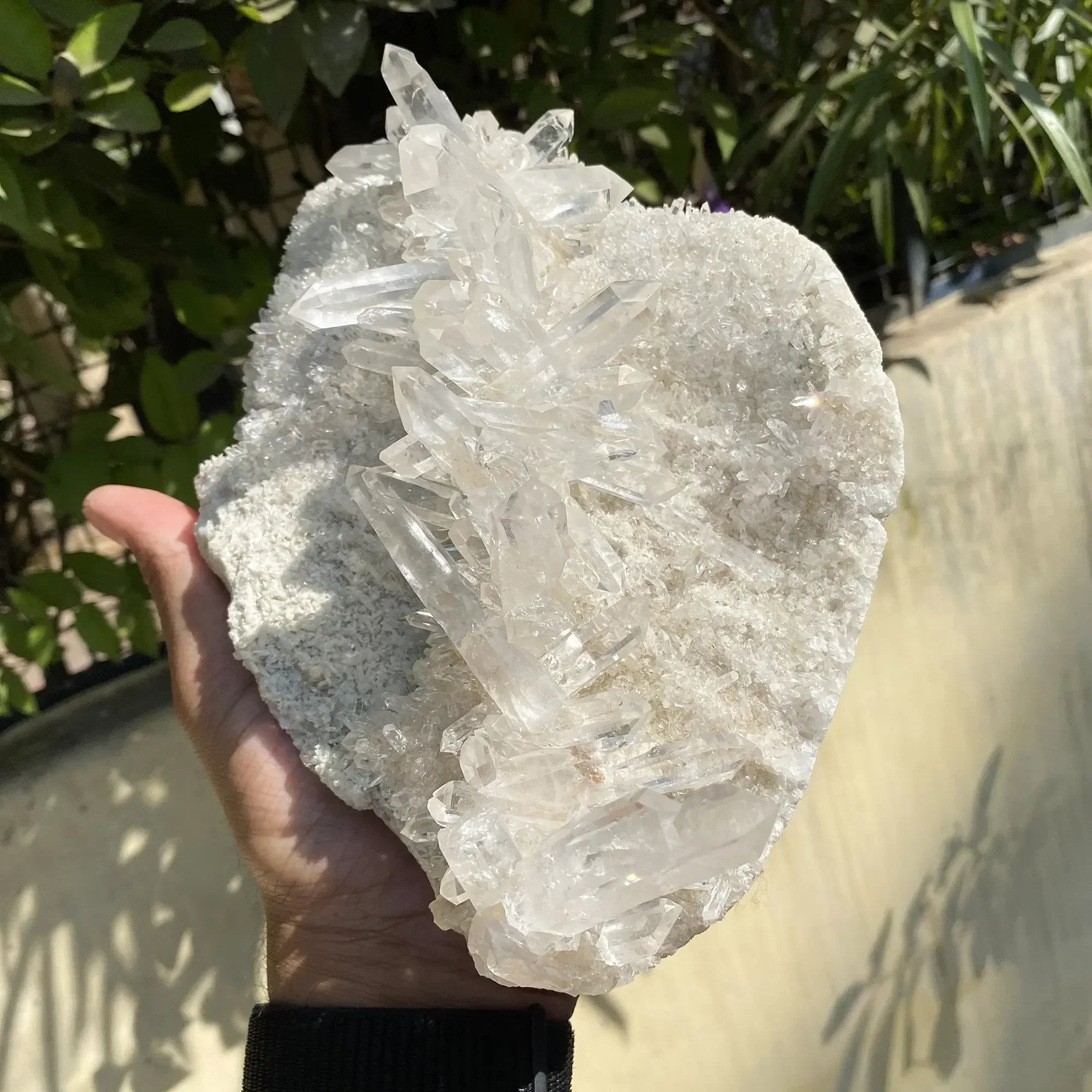 Natural Himalayan White Quartz Cluster 1905g Himalayan Quartz Bracelets