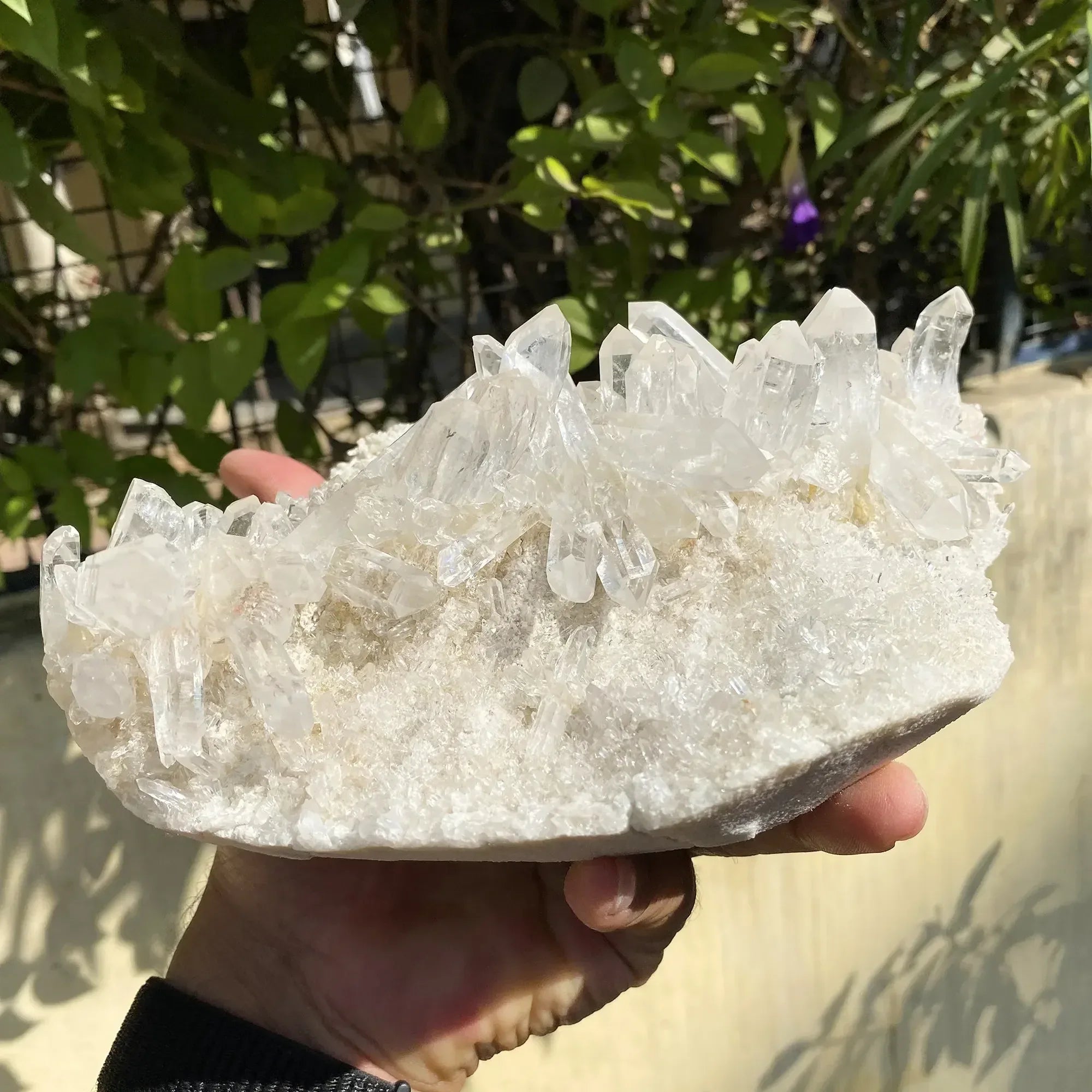 Natural Himalayan White Quartz Cluster 1905g Himalayan Quartz Bracelets
