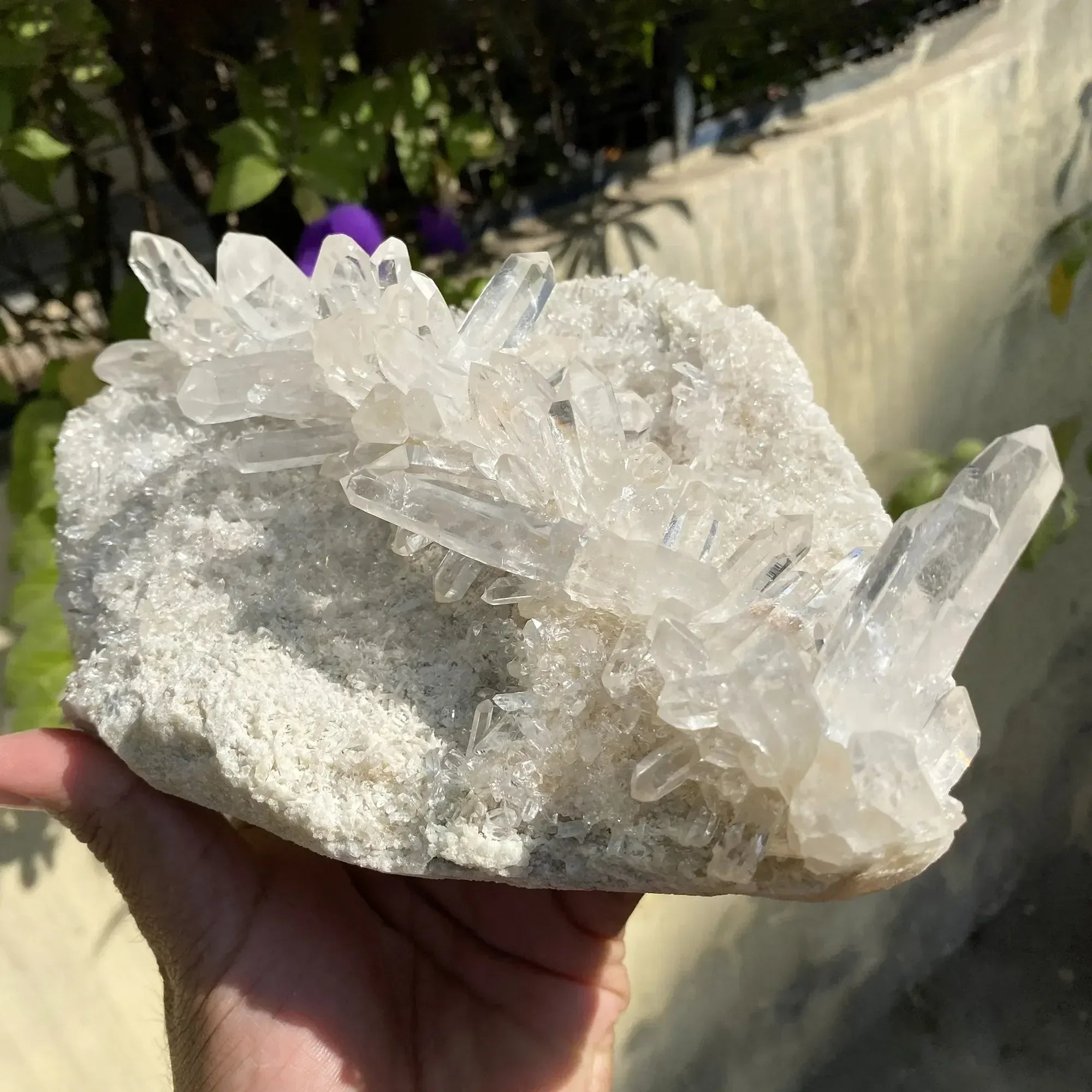 Natural Himalayan White Quartz Cluster 1905g Himalayan Quartz Bracelets