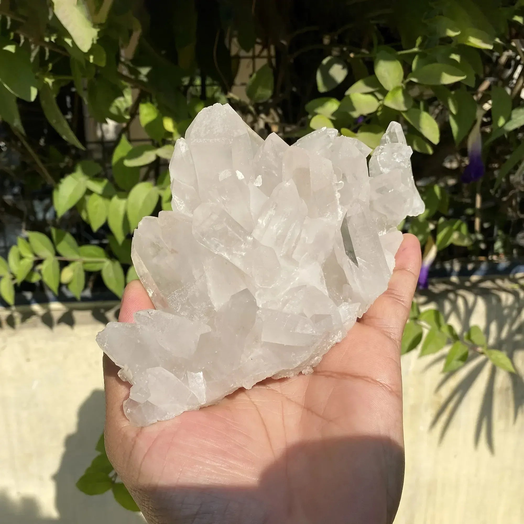 Natural Himalayan White Quartz Cluster 760g Himalayan Quartz
