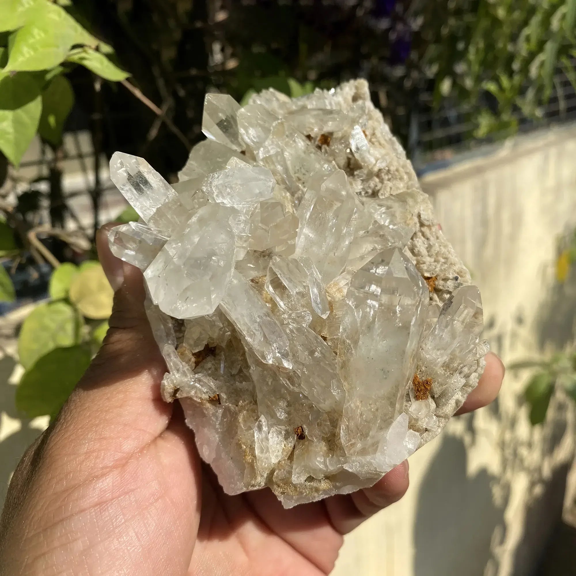 Natural Himalayan Pink Quartz Cluster 515g Himalayan Quartz