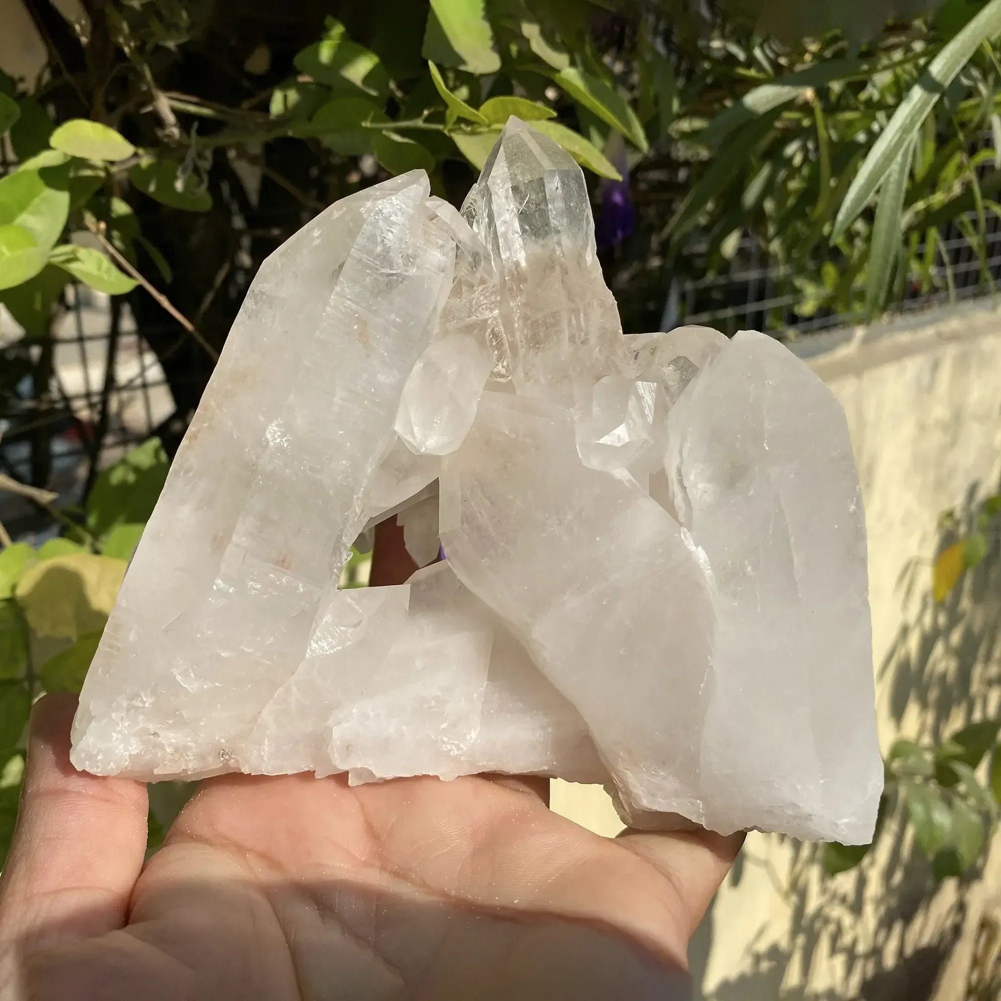 Natural Himalayan White Quartz Cluster 915g Himalayan Quartz