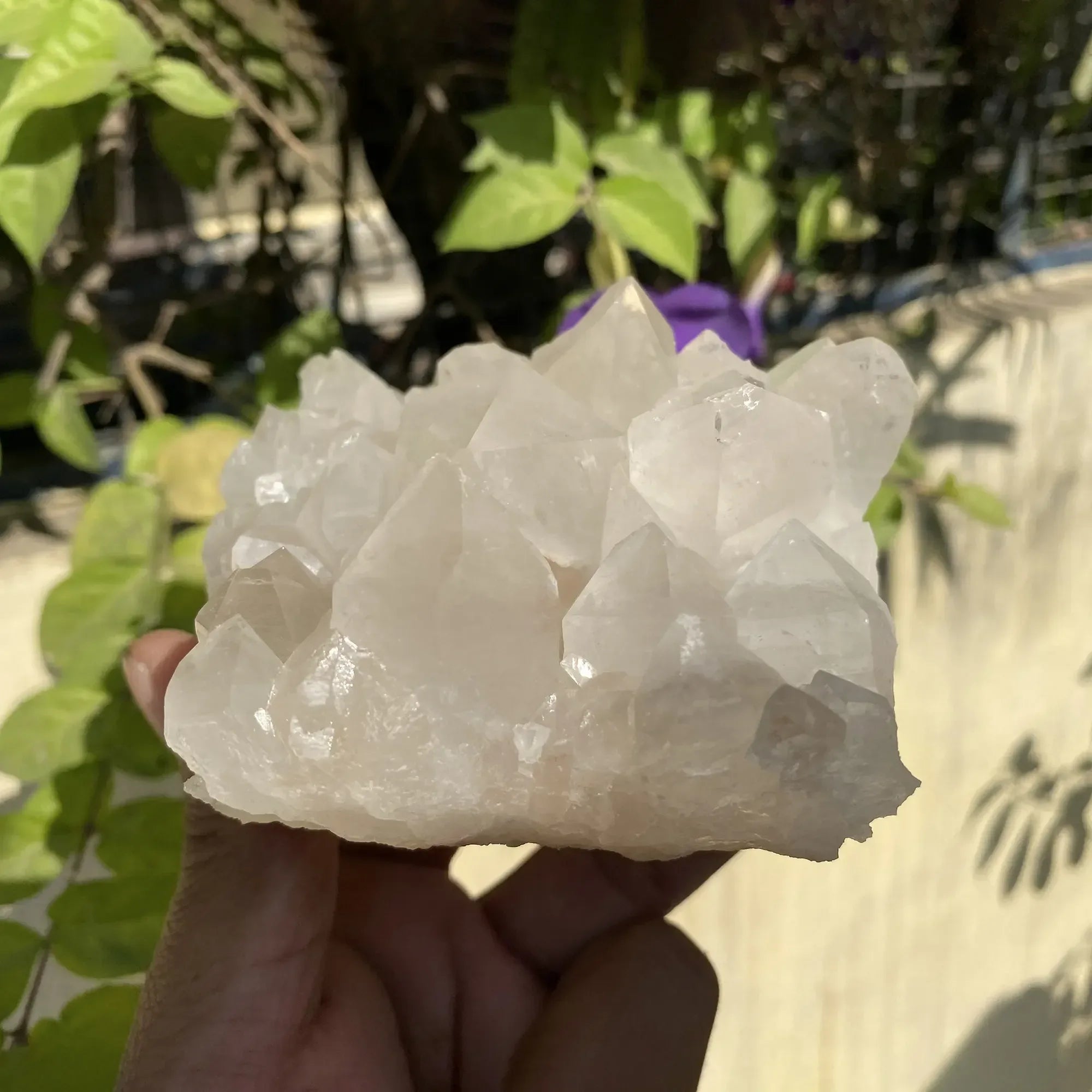 Natural Himalayan White Quartz Cluster 600g Himalayan Quartz