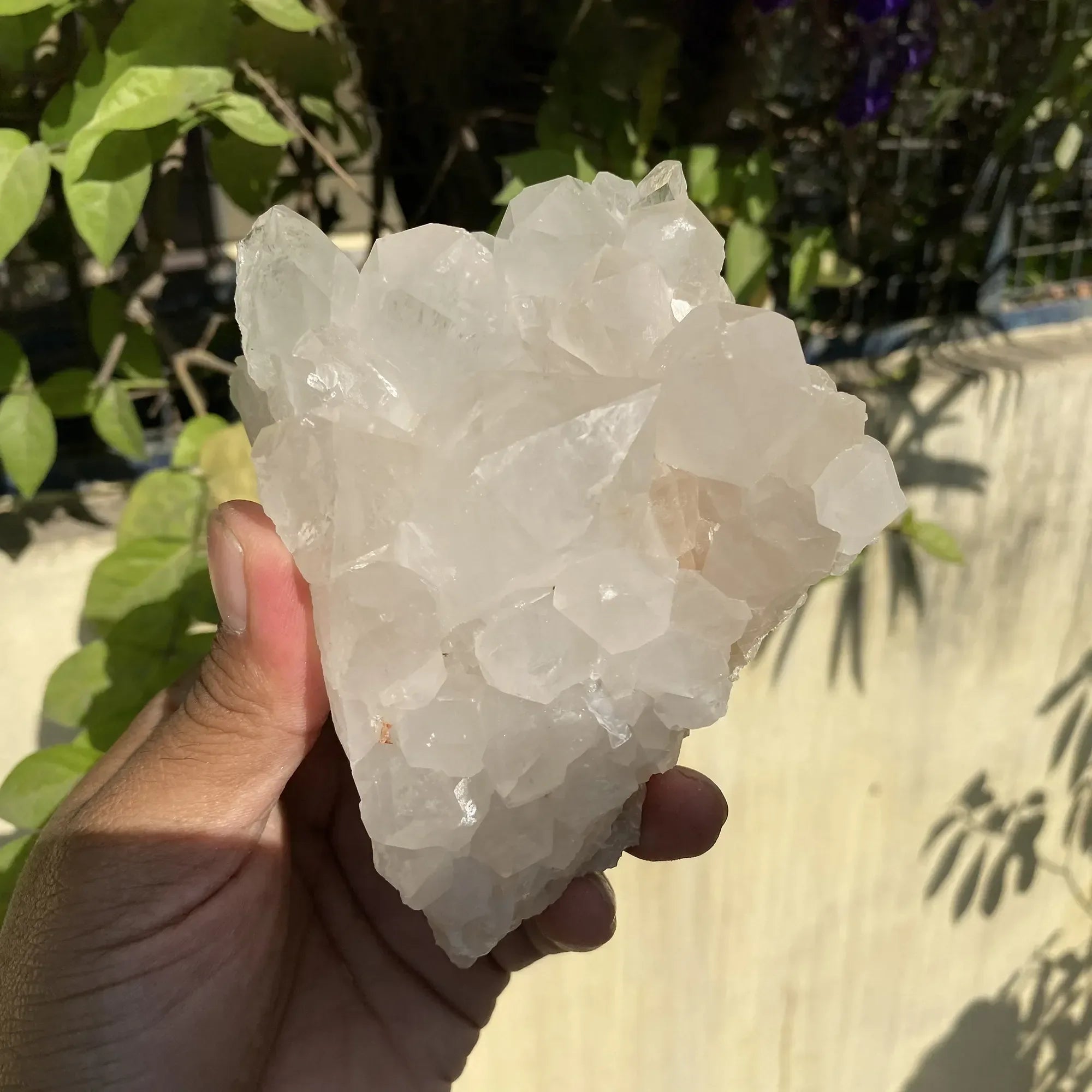 Natural Himalayan White Quartz Cluster 600g Himalayan Quartz